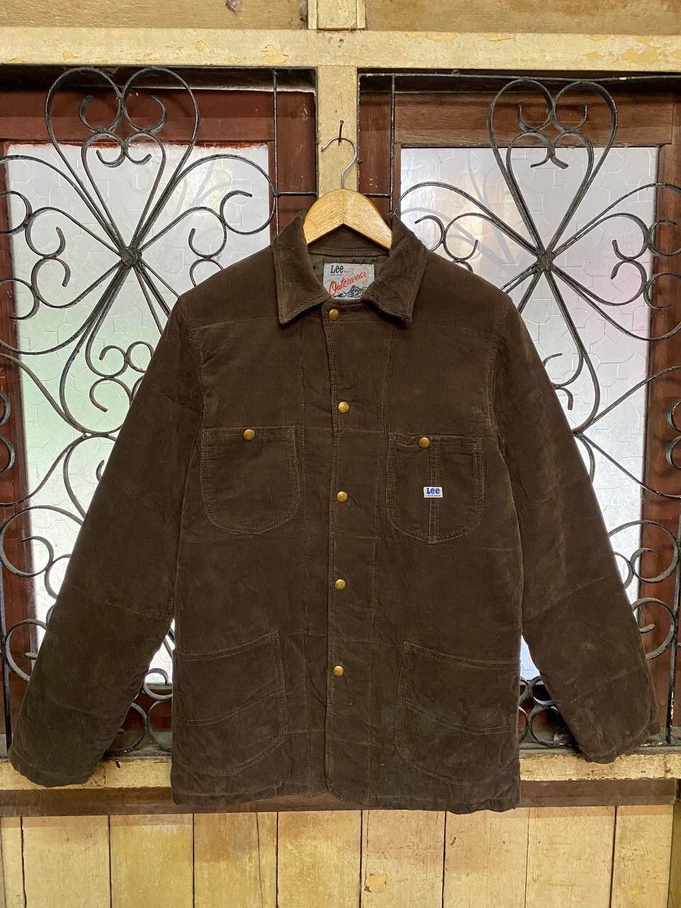 Lee STEALS🔥VINTAGE LEE UNION MADE CORDUROY JACKET Size US L / EU 52-54 / 3 - 1 Thumbnail