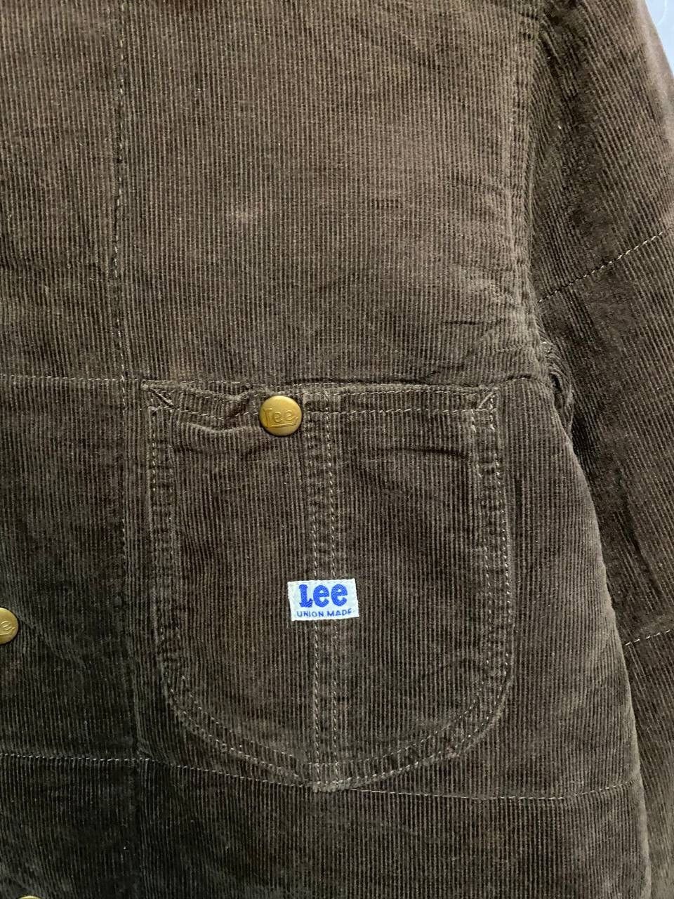 Lee STEALS🔥VINTAGE LEE UNION MADE CORDUROY JACKET Size US L / EU 52-54 / 3 - 9 Thumbnail