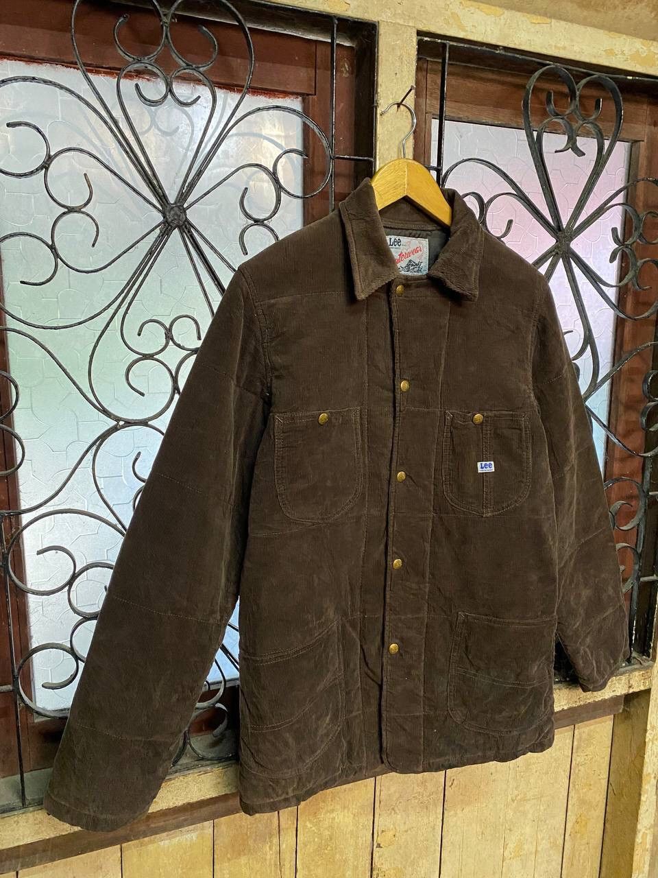 Lee STEALS🔥VINTAGE LEE UNION MADE CORDUROY JACKET Size US L / EU 52-54 / 3 - 2 Thumbnail
