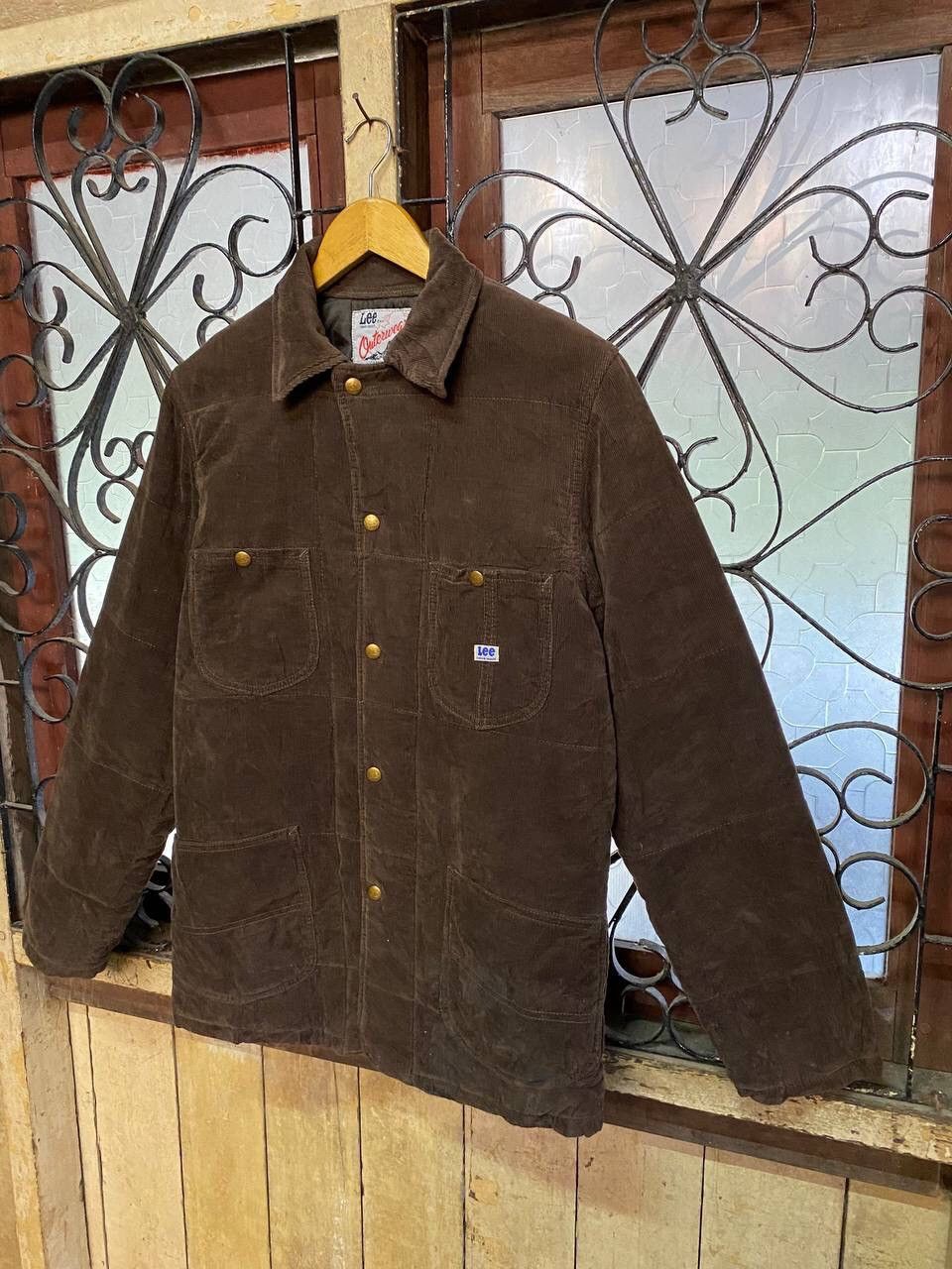 Lee STEALS🔥VINTAGE LEE UNION MADE CORDUROY JACKET Size US L / EU 52-54 / 3 - 3 Thumbnail