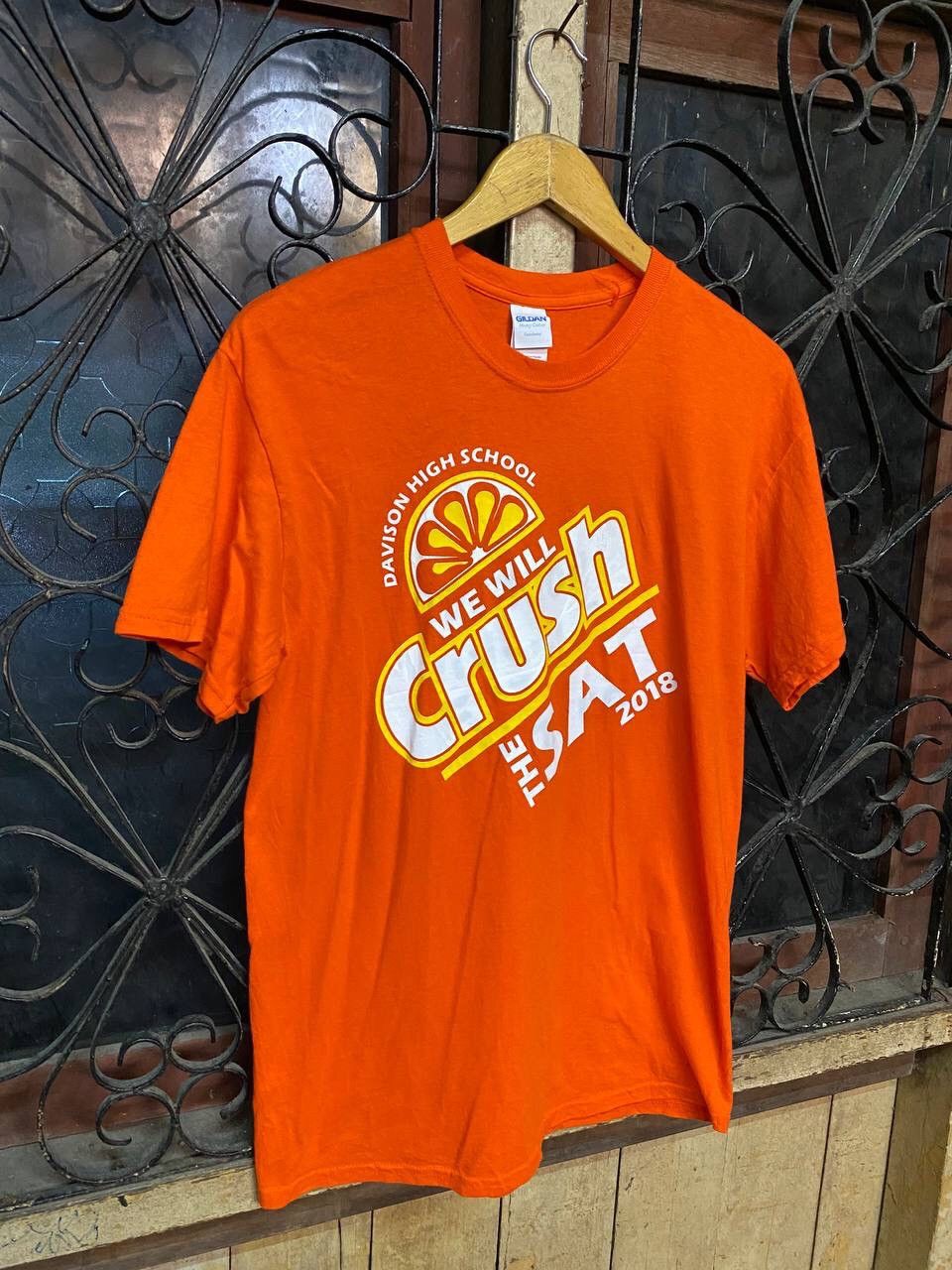 American Apparel × Gildan DAVISON HIGH SCHOOL CRUSH TSHIRT Size US M / EU 48-50 / 2 - 4 Thumbnail