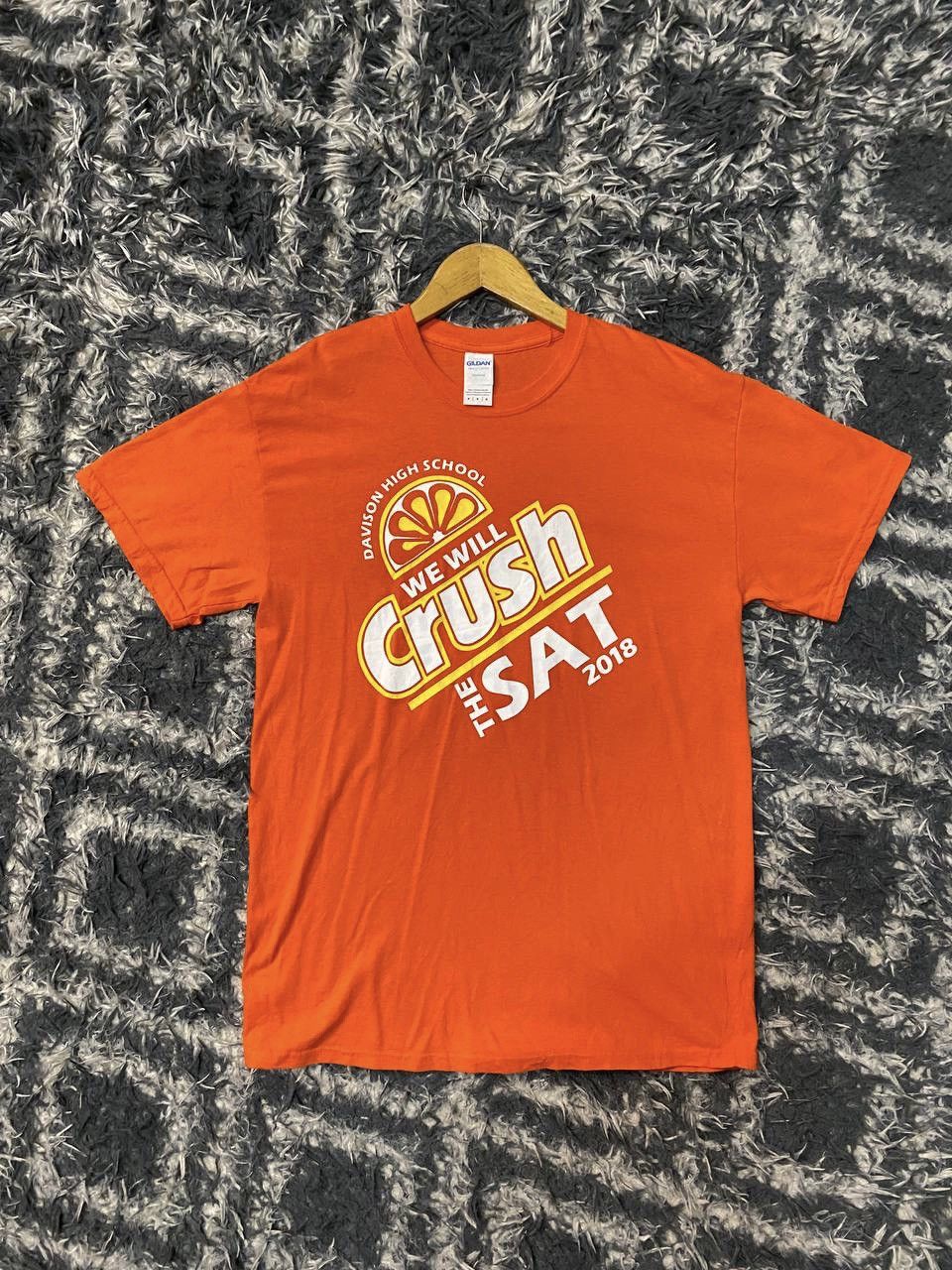 American Apparel × Gildan DAVISON HIGH SCHOOL CRUSH TSHIRT Size US M / EU 48-50 / 2 - 6 Thumbnail