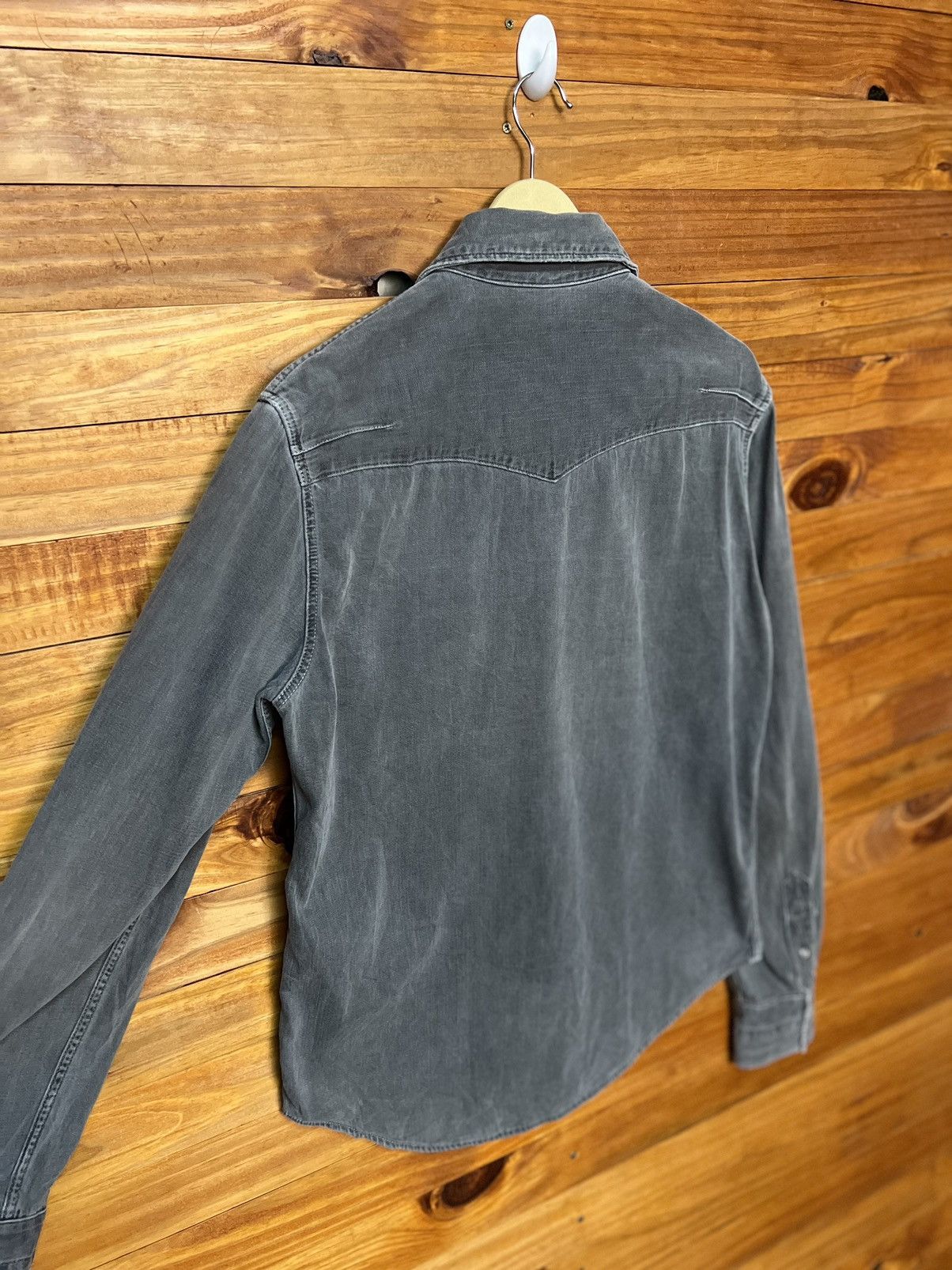 Number (N)ine ARCHIVE🔥NUMBER (N)INE PEARL SNAP BUTTON SHIRT Size US M / EU 48-50 / 2 - 11 Thumbnail