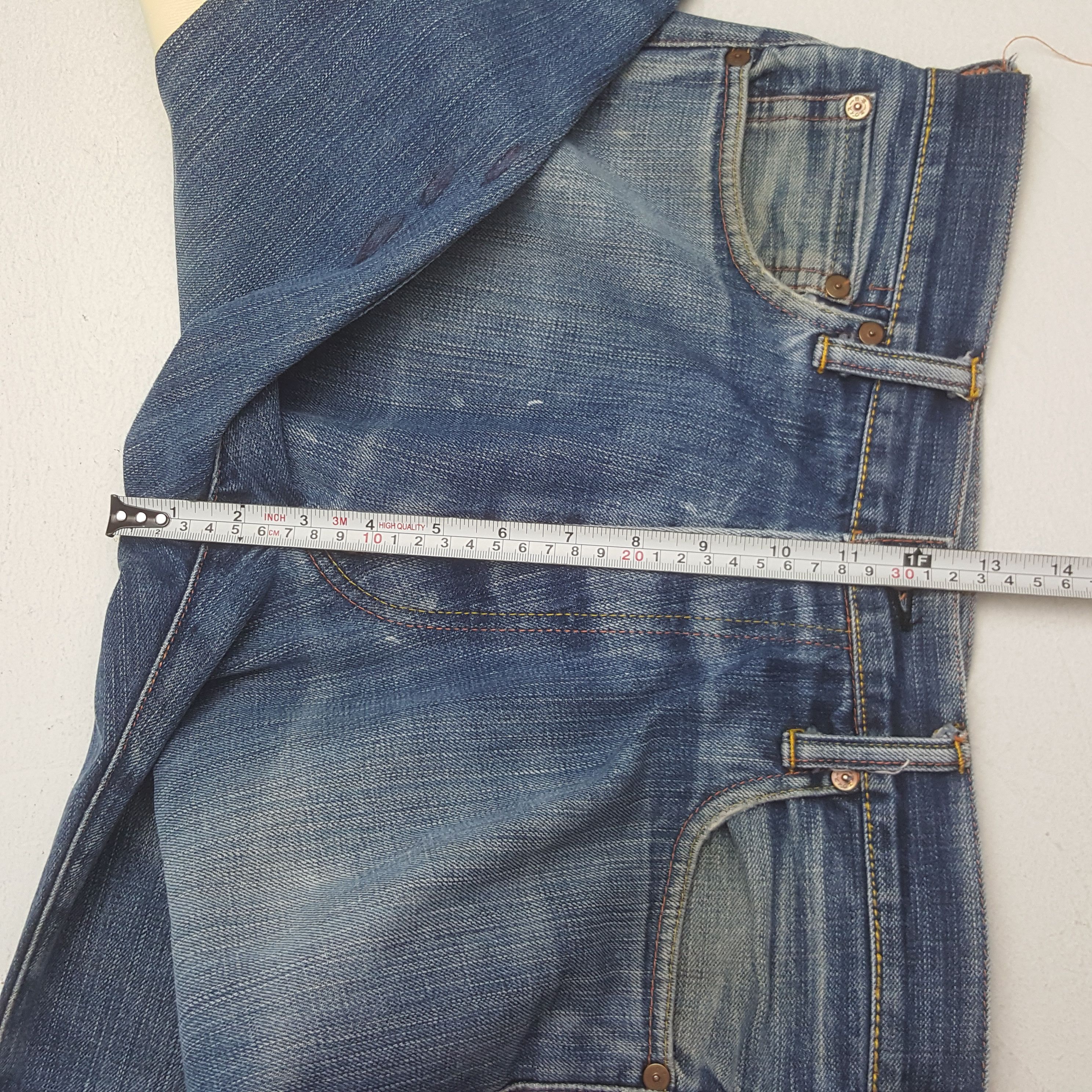 Evisu Vintage Evisu Japanese Brand Daicock Custom Art Denim Jeans Size US 30 / EU 46 - 7 Thumbnail