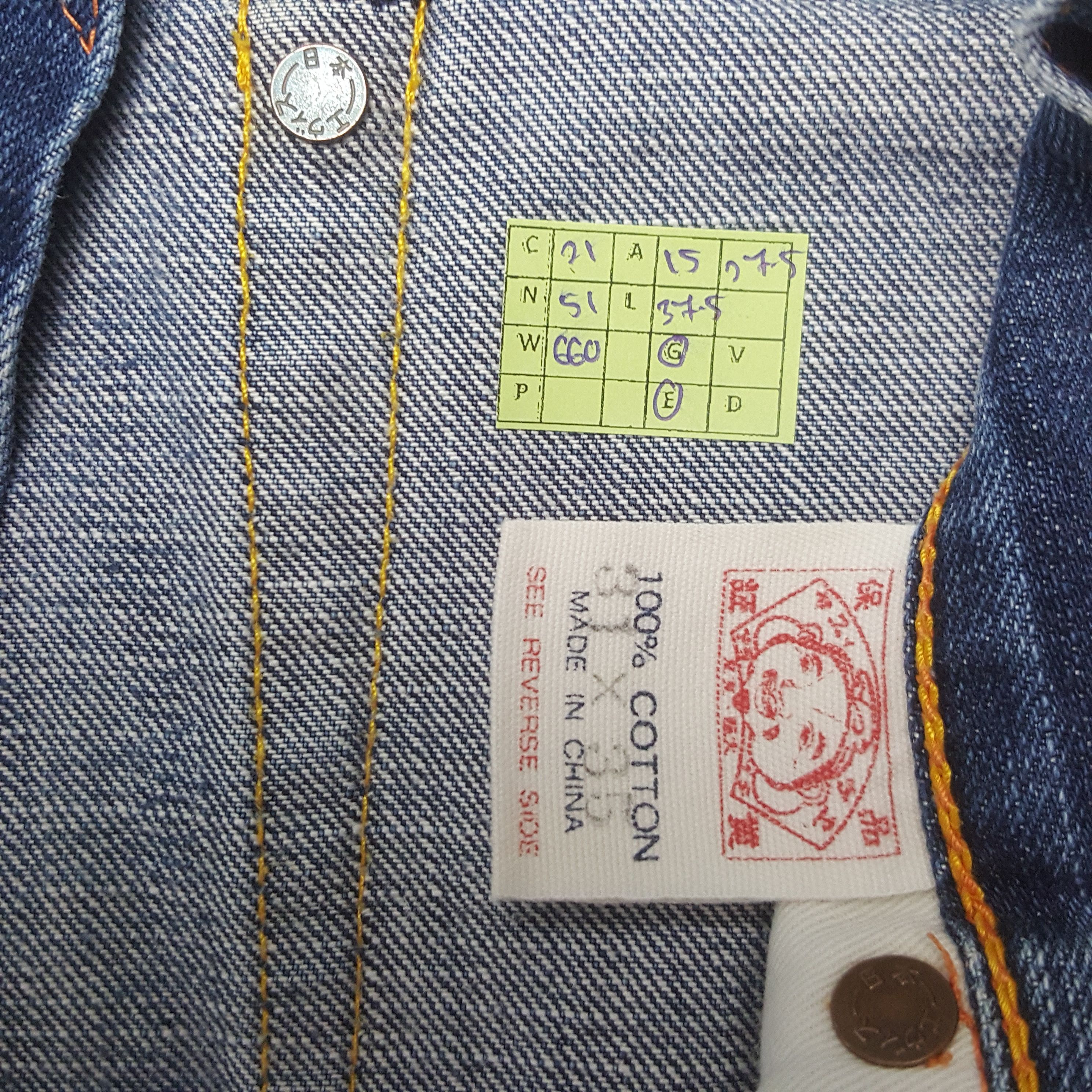 Evisu Vintage Evisu Japanese Brand Daicock Custom Art Denim Jeans Size US 30 / EU 46 - 5 Thumbnail