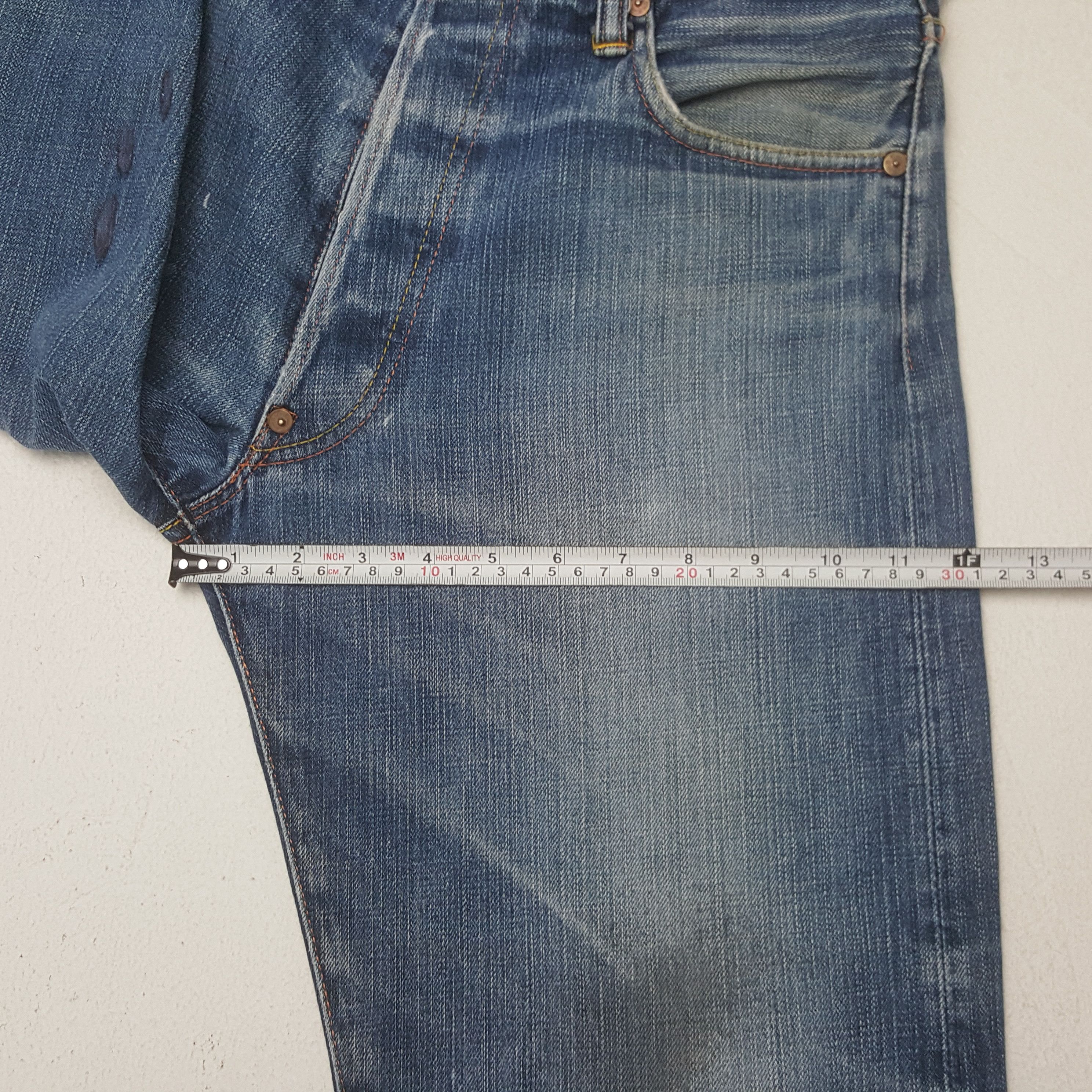 Evisu Vintage Evisu Japanese Brand Daicock Custom Art Denim Jeans Size US 30 / EU 46 - 8 Thumbnail