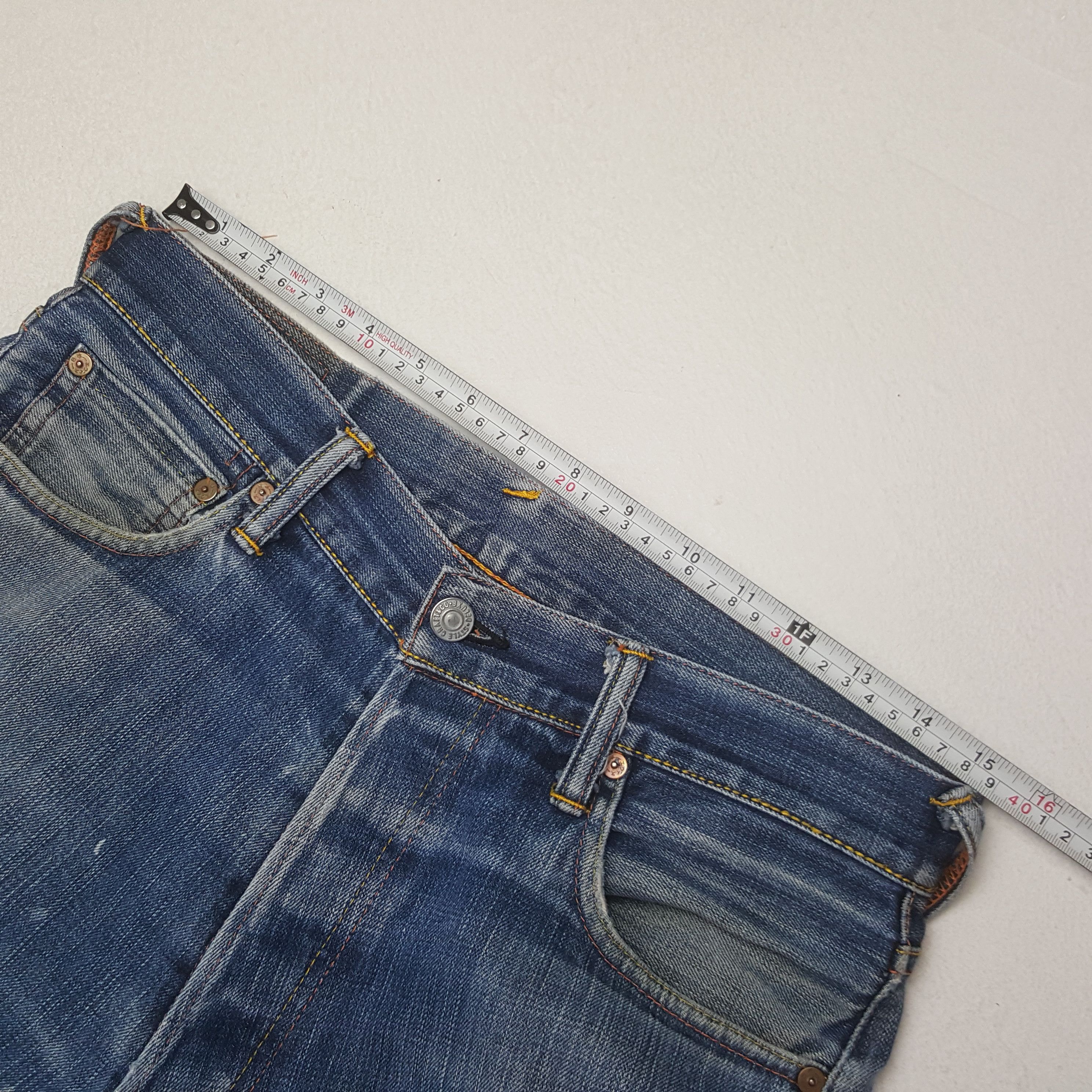 Evisu Vintage Evisu Japanese Brand Daicock Custom Art Denim Jeans Size US 30 / EU 46 - 6 Thumbnail