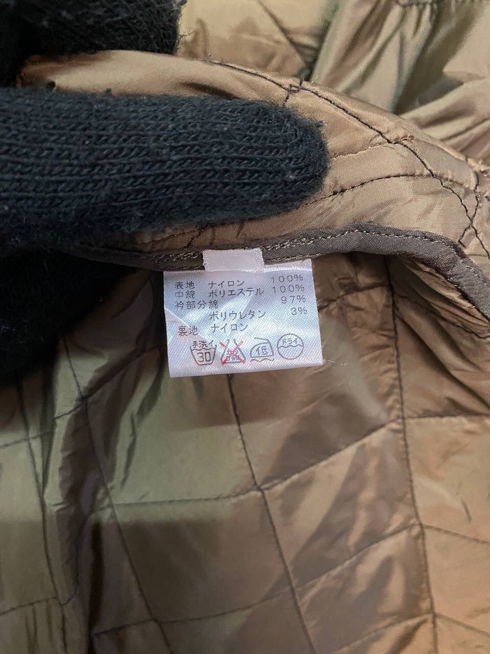 Japanese Brand UNITED COLORS OF BENETTON QUILTED COLAR JACKET Size US L / EU 52-54 / 3 - 11 Thumbnail