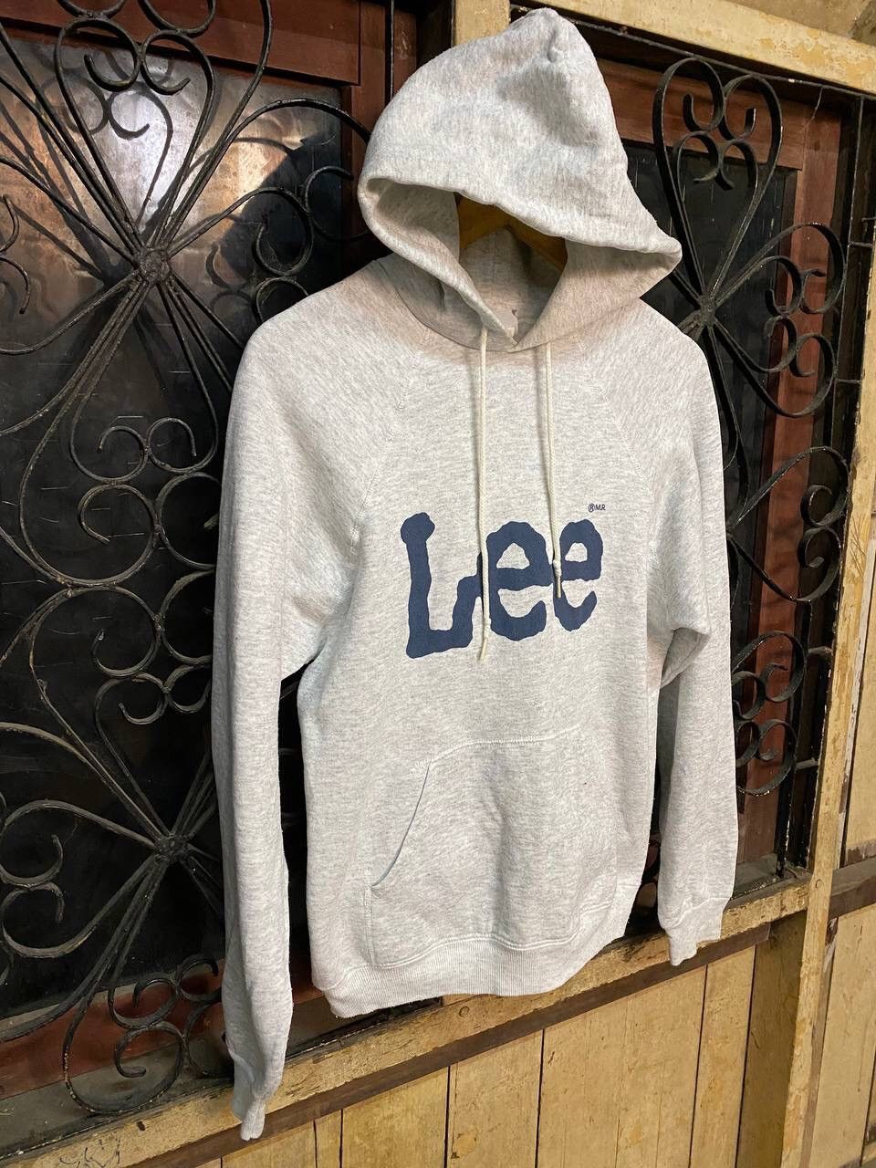 Lee × Vintage 🔥ACCEPT BINDING OFFER🔥VINTAGE LEE SPELLOUT HOODED Size US M / EU 48-50 / 2 - 2 Thumbnail