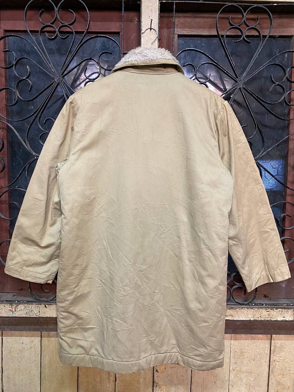Vintage SLAMMER USA MUNSINGWEAR WOOL LINED TRENCH COAT Size US L / EU 52-54 / 3 - 7 Thumbnail