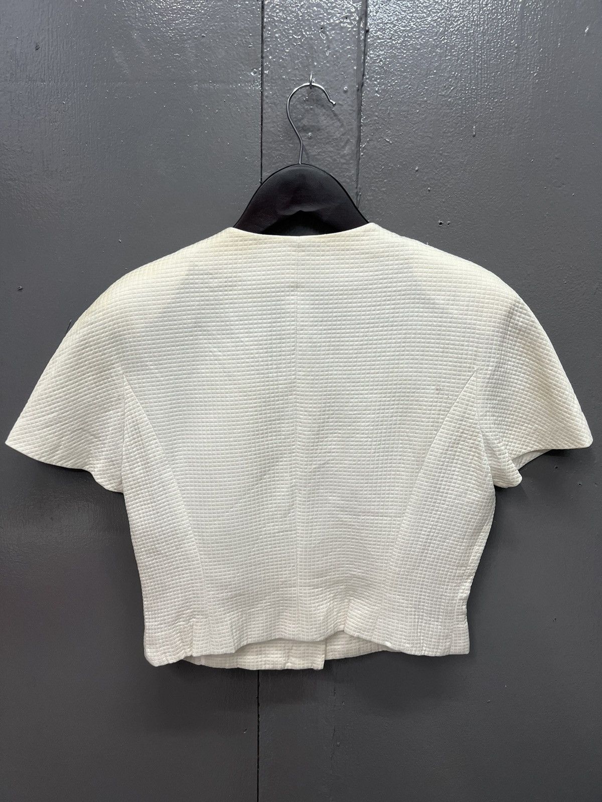 Christian Dior Monsieur CHRISTIAN DIOR CROPTOP BUTTONUP WOMENSWEAR Size S / US 4 / IT 40 - 6 Thumbnail
