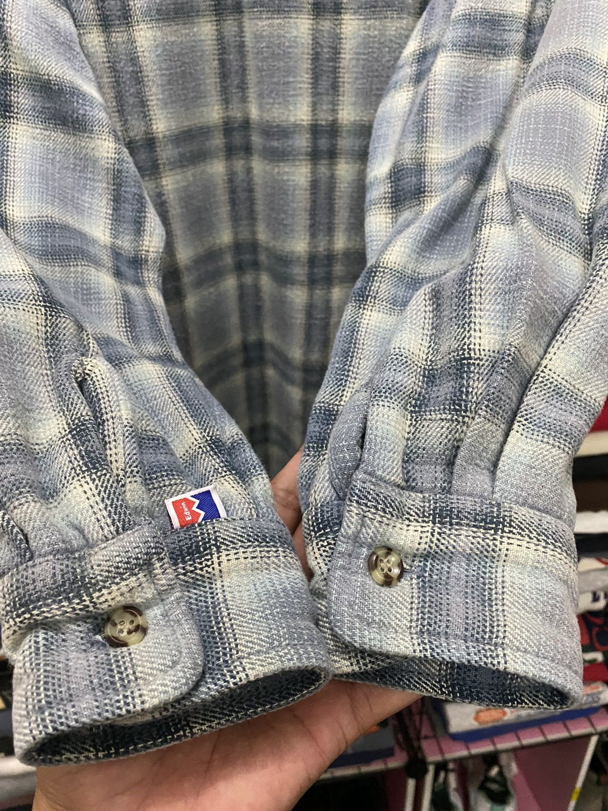 Edwin × Vintage VINTAGE EDWIN FLANNEL JACKET Size US L / EU 52-54 / 3 - 5 Thumbnail