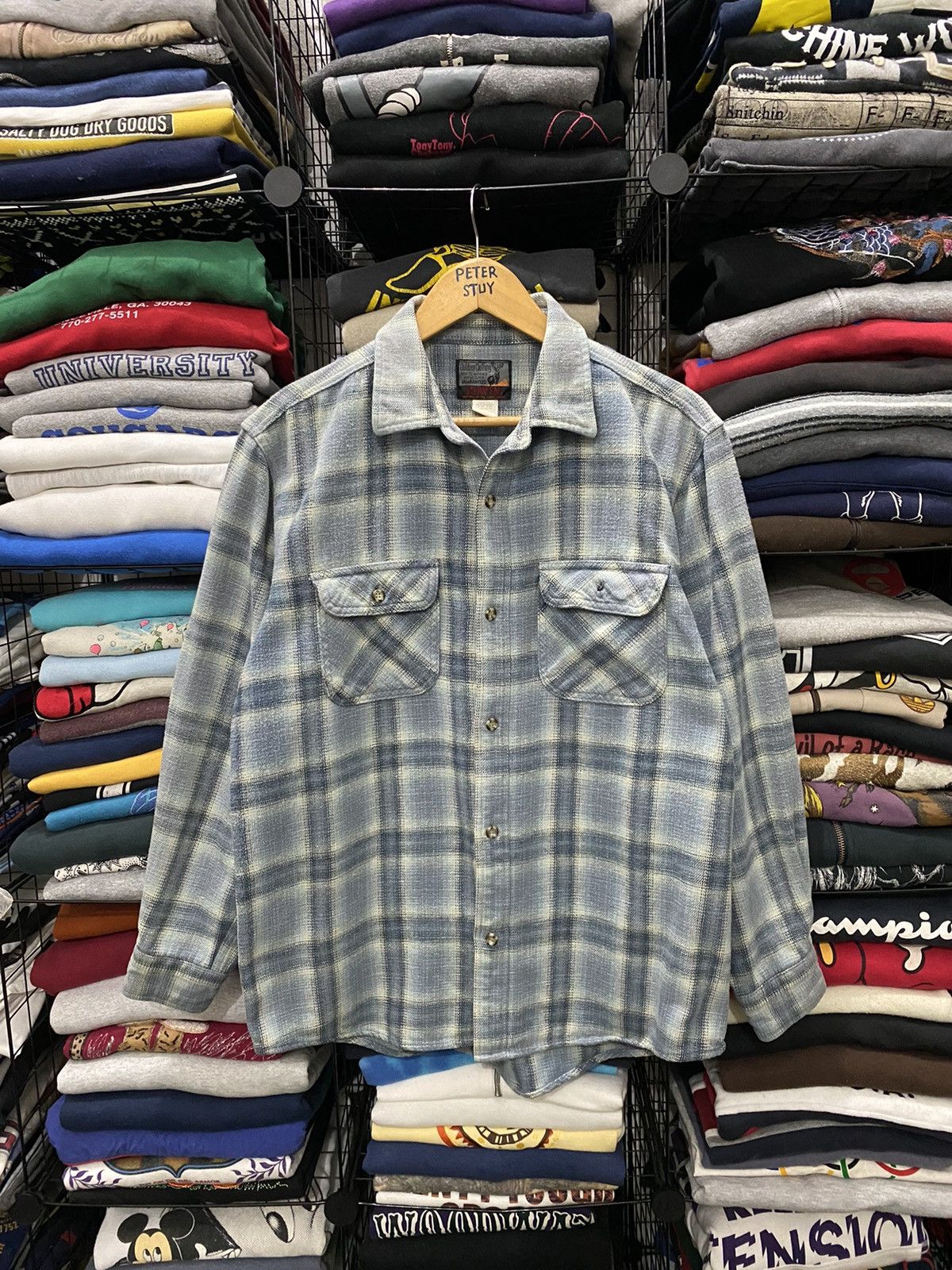 Edwin × Vintage VINTAGE EDWIN FLANNEL JACKET Size US L / EU 52-54 / 3 - 1 Thumbnail