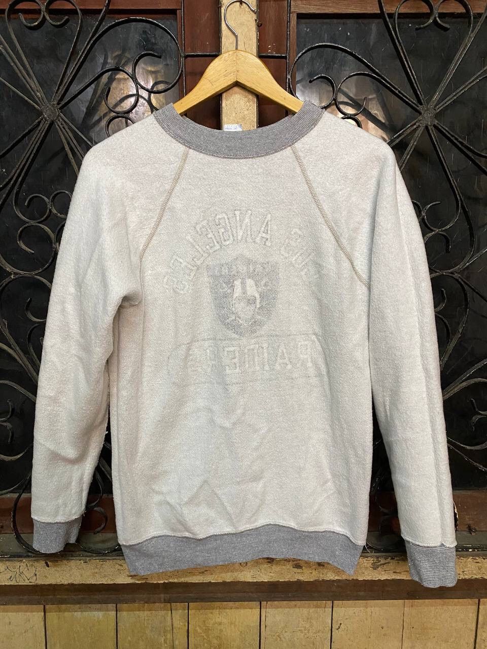 NFL 🔥Vintage Los Angeles Raiders Sweatshirt Size US M / EU 48-50 / 2 - 5 Thumbnail