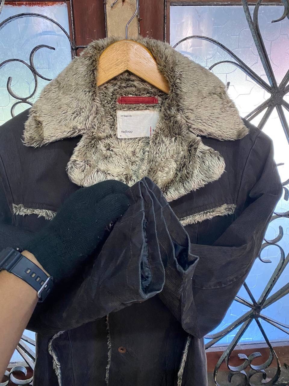 Levi's VINTAGE LEVI’S RED LOOP SHORT FUR WINTER JACKET Size US M / EU 48-50 / 2 - 7 Thumbnail