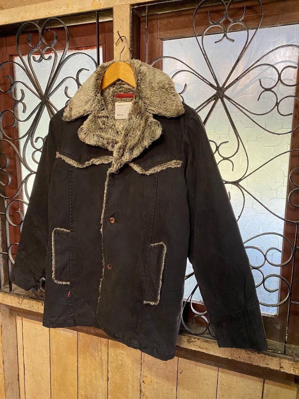 Levi's VINTAGE LEVI’S RED LOOP SHORT FUR WINTER JACKET Size US M / EU 48-50 / 2 - 3 Thumbnail