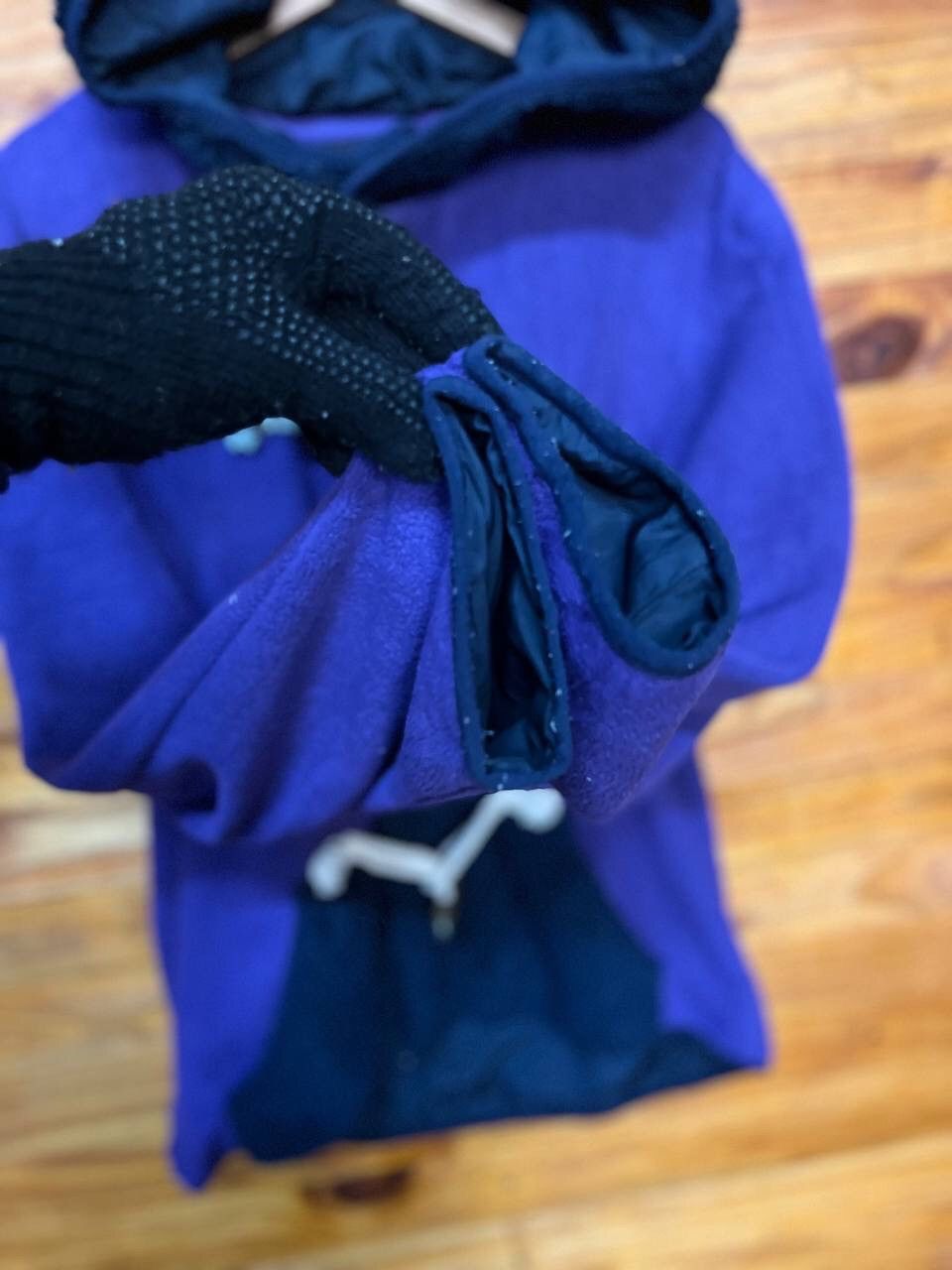 Japanese Brand ISSEY MIYAKE MERCIBEAUCOUP FLEECE HOODIE DUFFLE JACKET Size US S / EU 44-46 / 1 - 7 Thumbnail