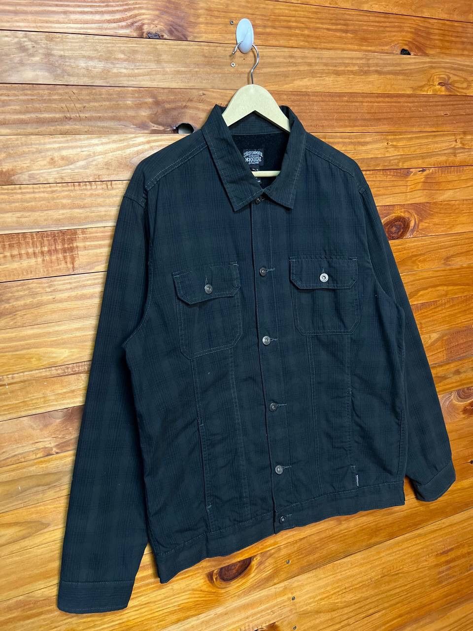 Stussy STUSSY GARMENT WORKGEAR PLAID SHACKET Size US XL / EU 56 / 4 - 2 Thumbnail