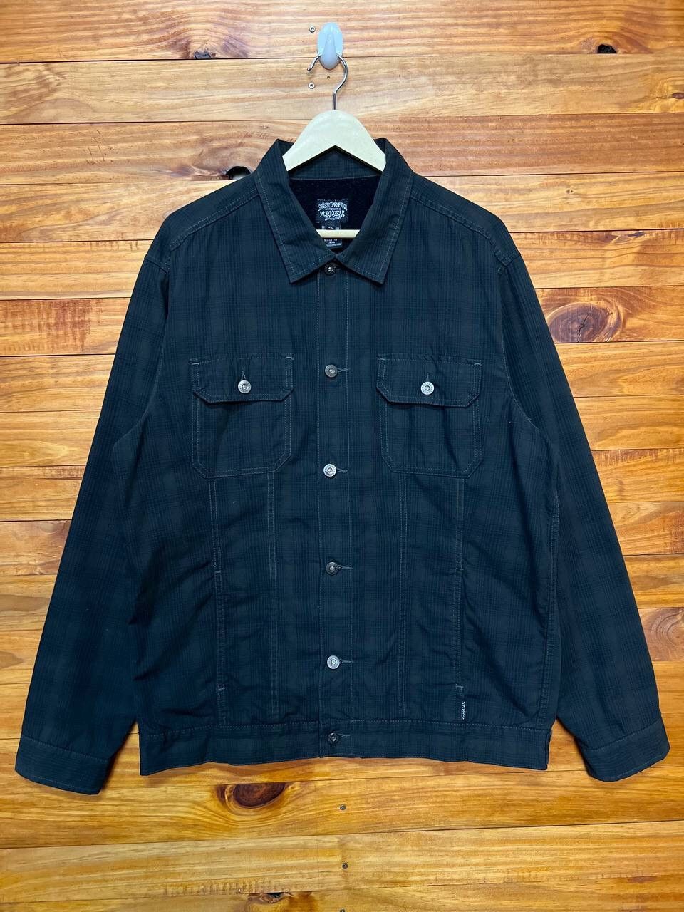 Stussy STUSSY GARMENT WORKGEAR PLAID SHACKET Size US XL / EU 56 / 4 - 1 Thumbnail