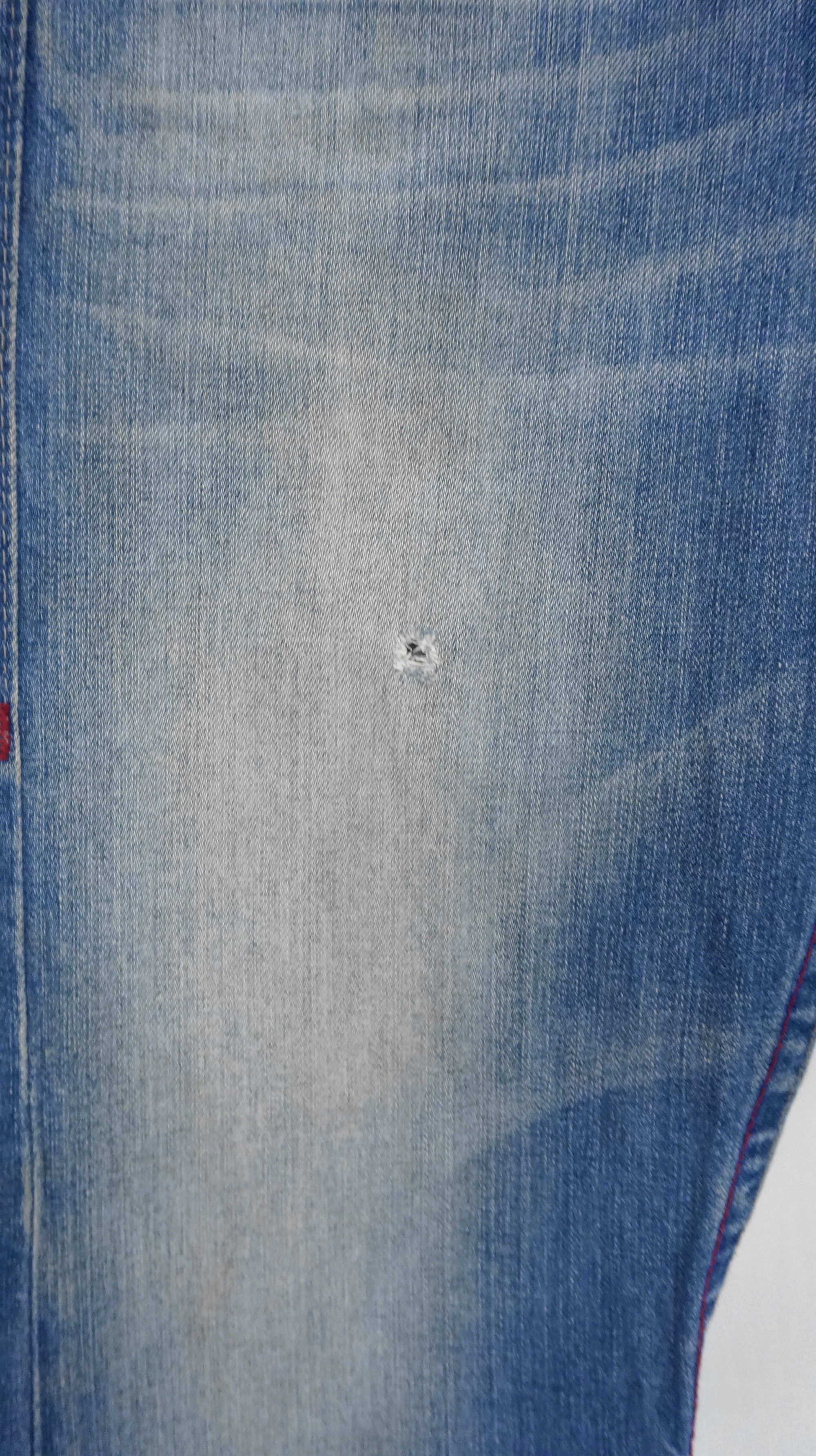 True Religion Vintage 🔥 True Religion Straight Red Stitch Jeans Size US 30 / EU 46 - 7 Thumbnail