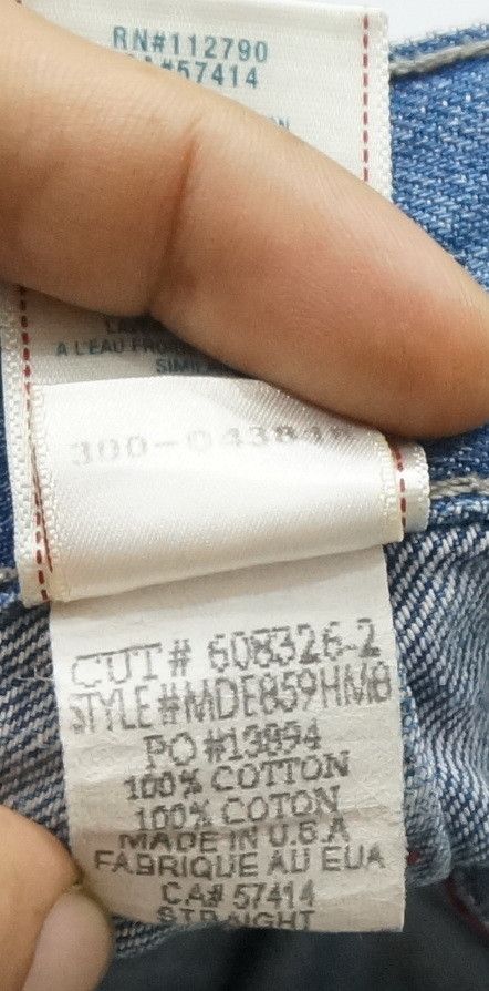 True Religion Vintage 🔥 True Religion Straight Red Stitch Jeans Size US 30 / EU 46 - 24 Thumbnail