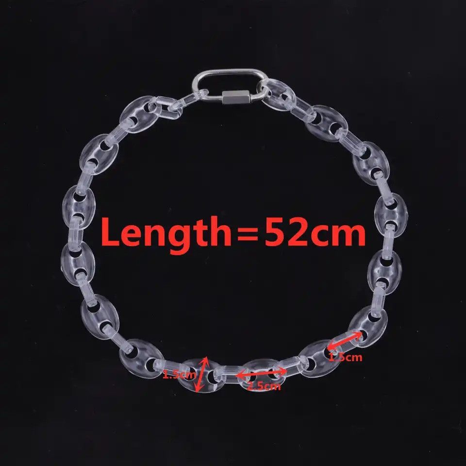 Jewelry × Other Transparent Lock Necklace Size ONE SIZE - 3 Thumbnail