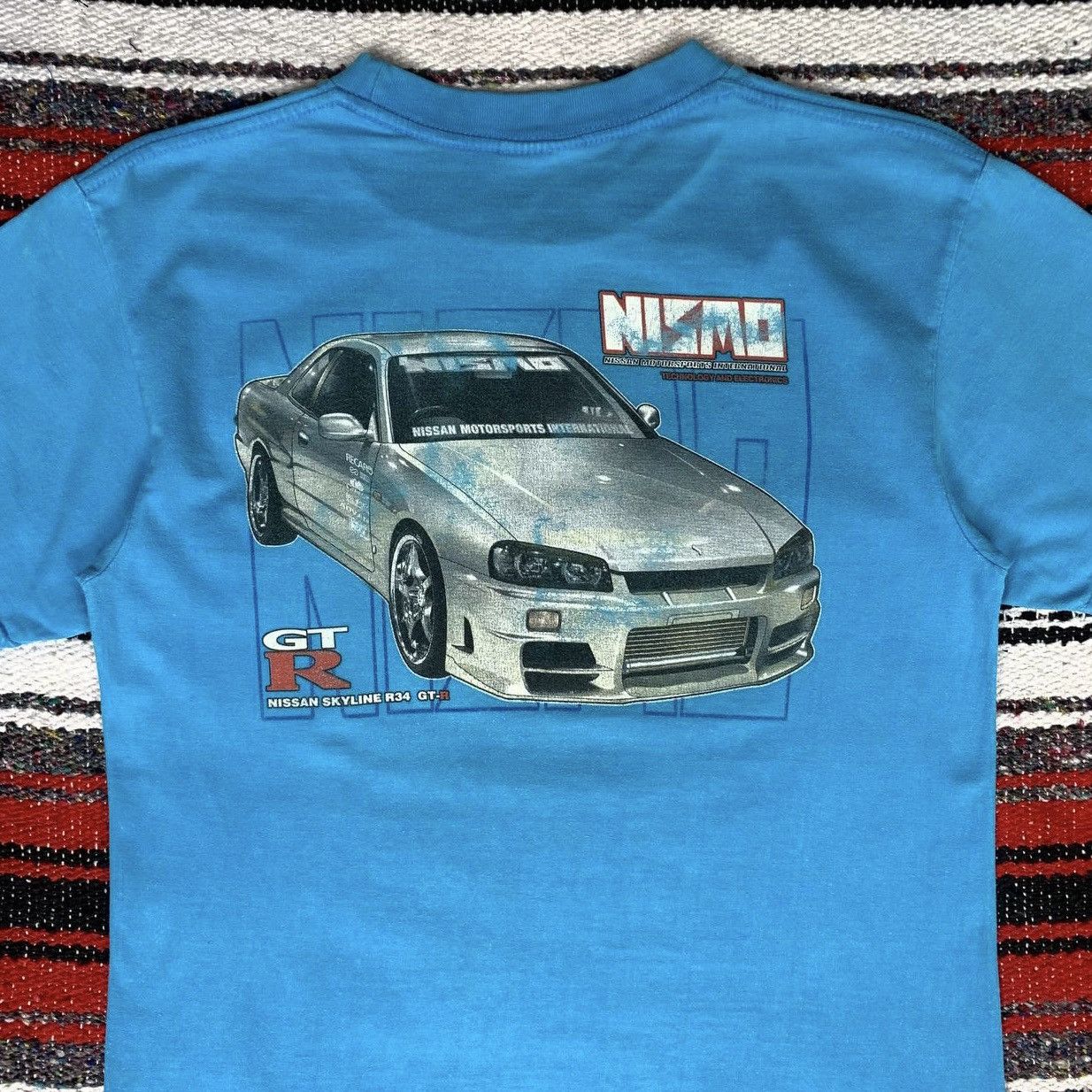 Vintage Vintage Nismo Nissan Skyline R34 GT-R JDM Car Shirt Size US S / EU 44-46 / 1 - 4 Thumbnail