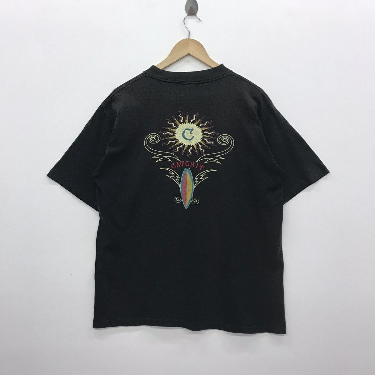 Vintage Rare!! Vintage Catchit surf Tee Size US L / EU 52-54 / 3 - 7 Thumbnail