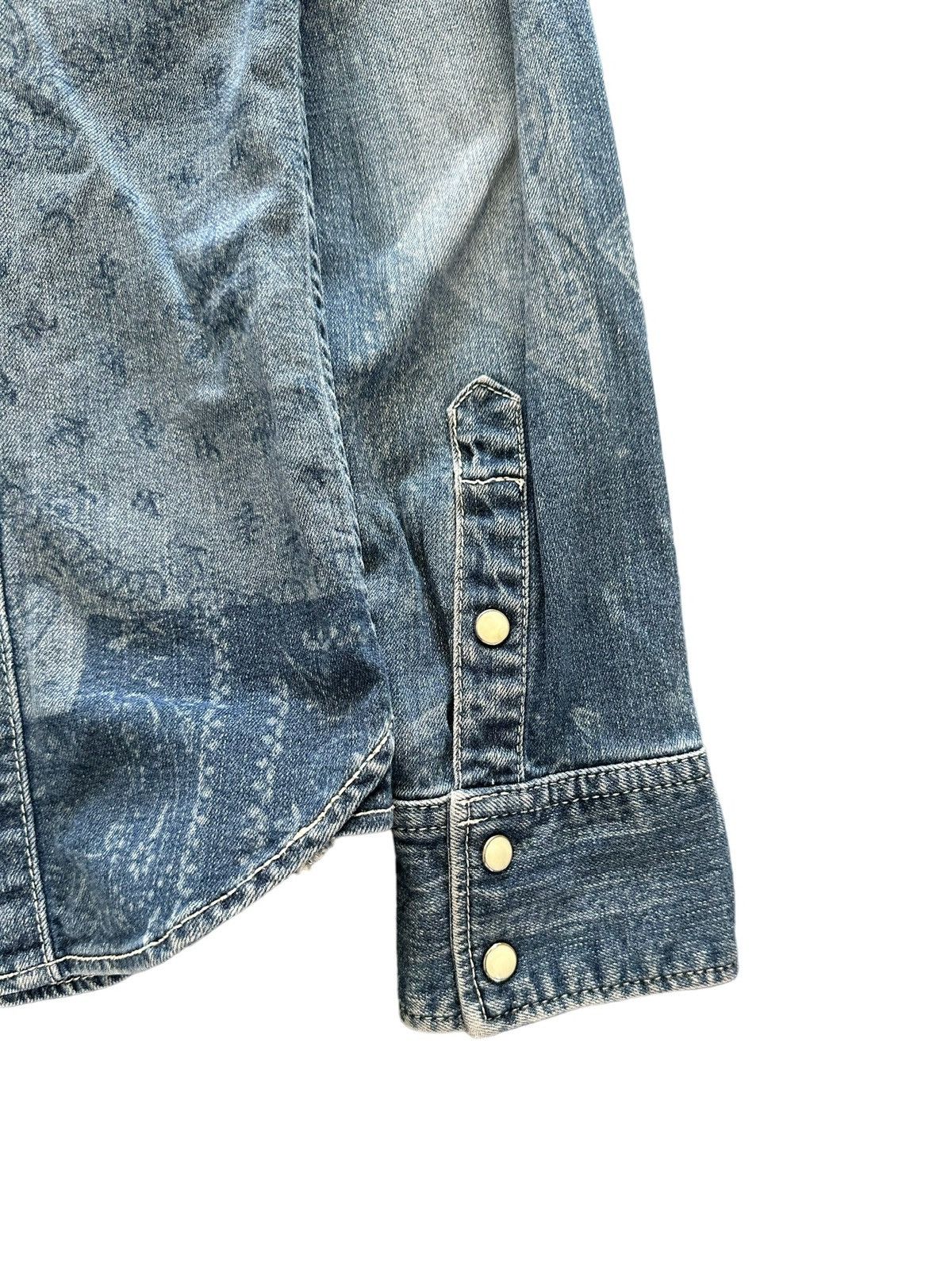 Fragment Design × Vanquish FW11 Black by Vanquish trompe l'oeil denim shirt Size US S / EU 44-46 / 1 - 7 Thumbnail