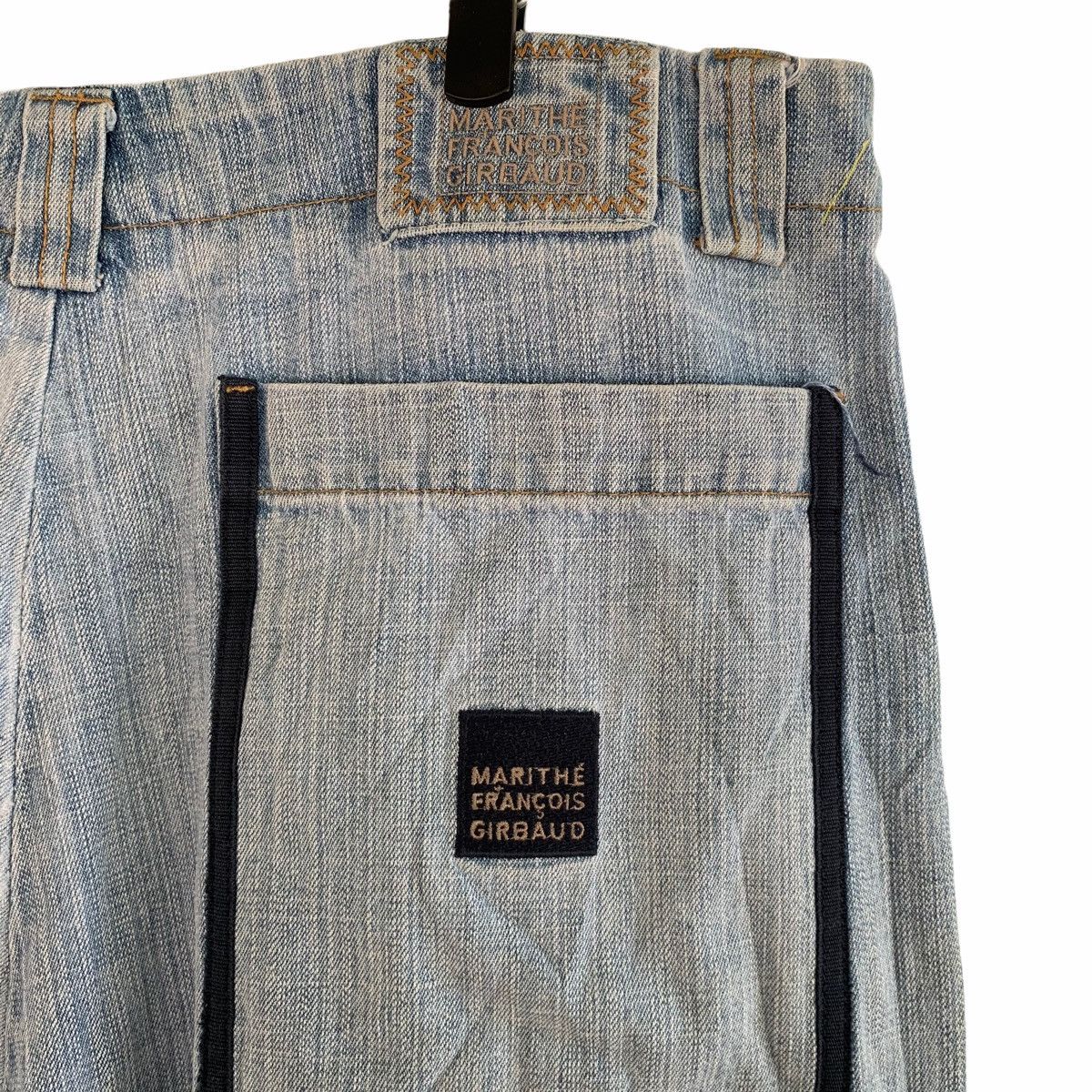 Marithe + Francois Girbaud Le Jean De Marithe Francois Girbaud Baggy Denim Pant Size US 38 / EU 54 - 12 Thumbnail