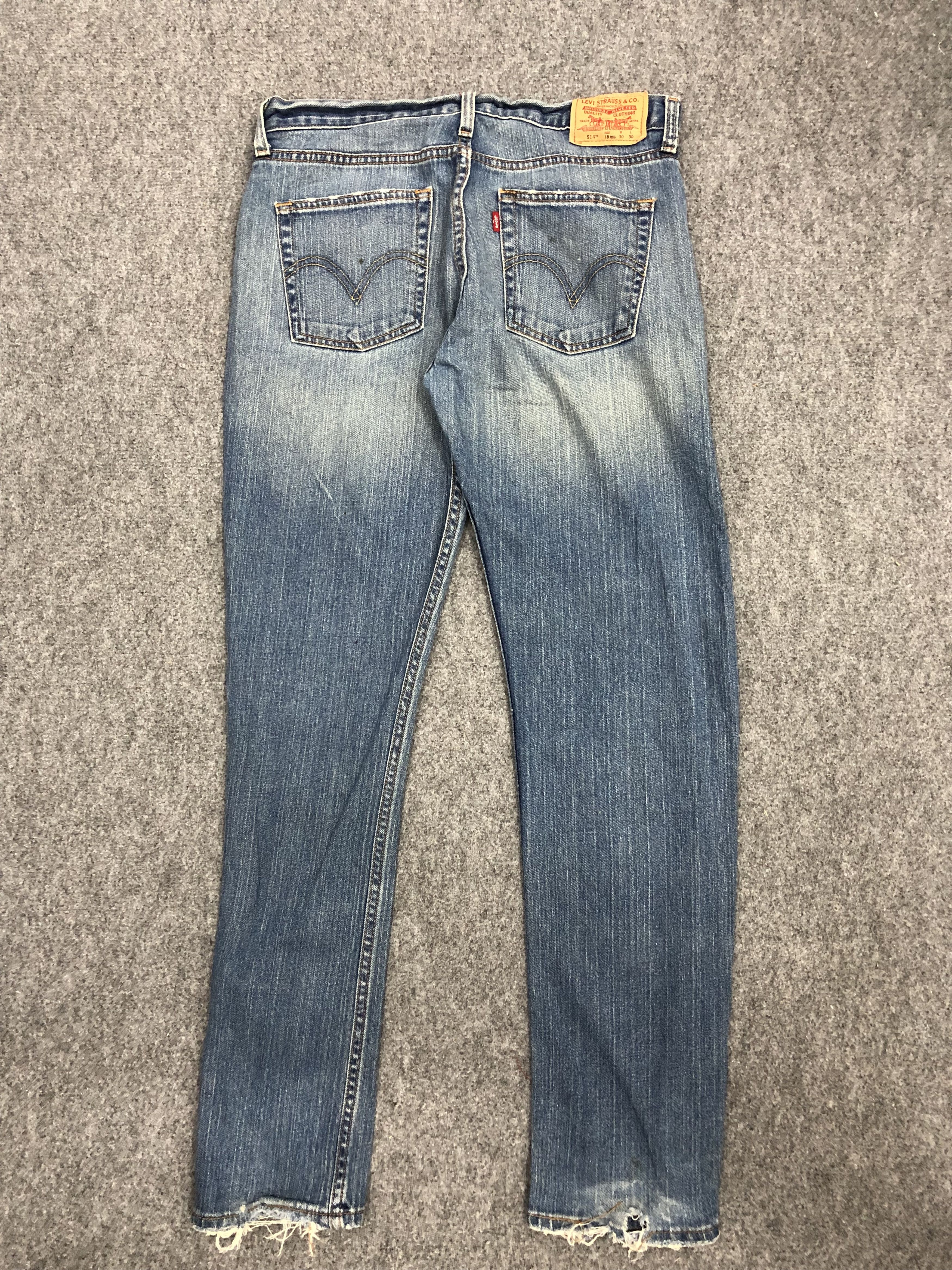 Levi's Vintage Levis 514 Denim DP1077 Size US 32 / EU 48 - 3 Thumbnail