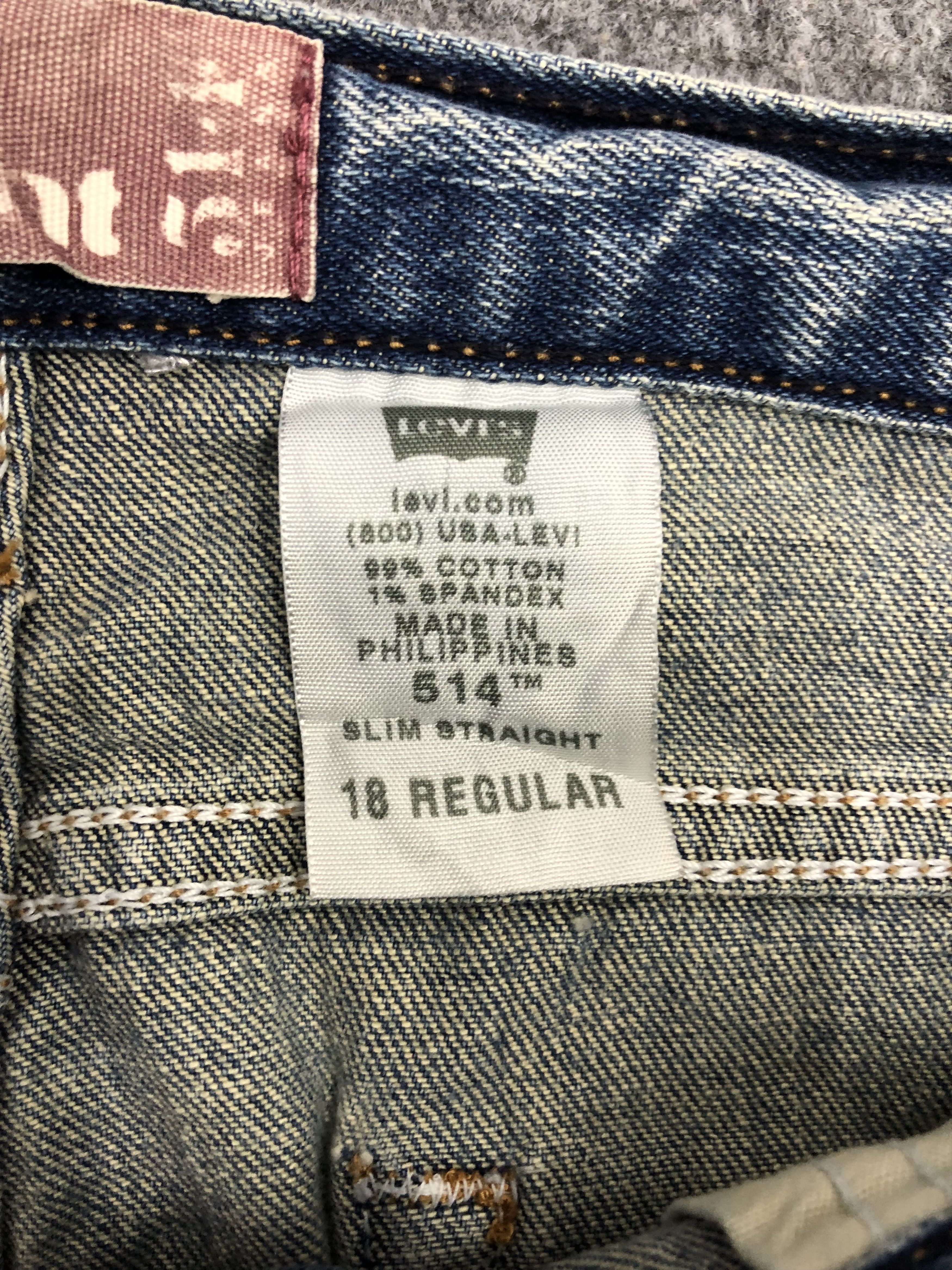 Levi's Vintage Levis 514 Denim DP1077 Size US 32 / EU 48 - 6 Thumbnail
