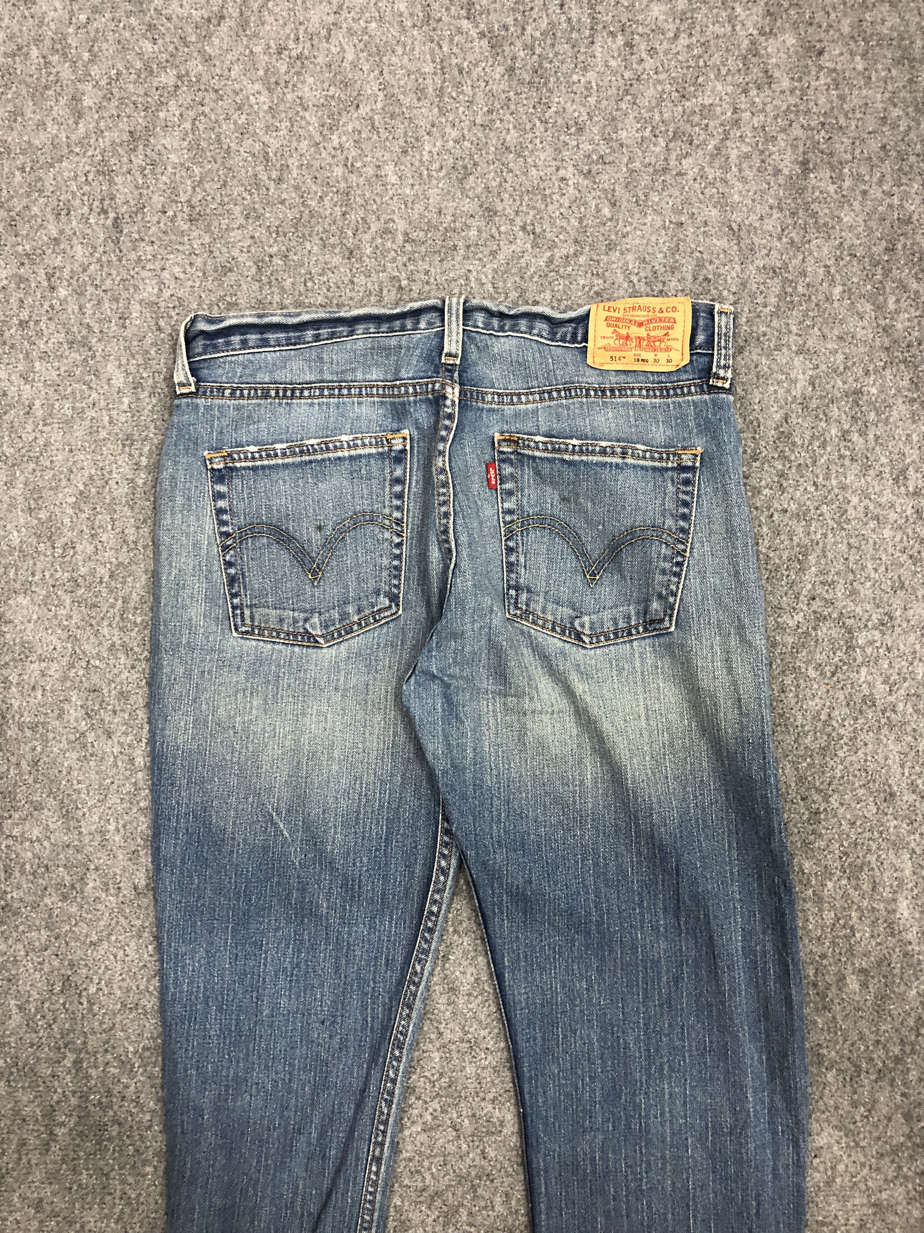 Levi's Vintage Levis 514 Denim DP1077 Size US 32 / EU 48 - 4 Thumbnail