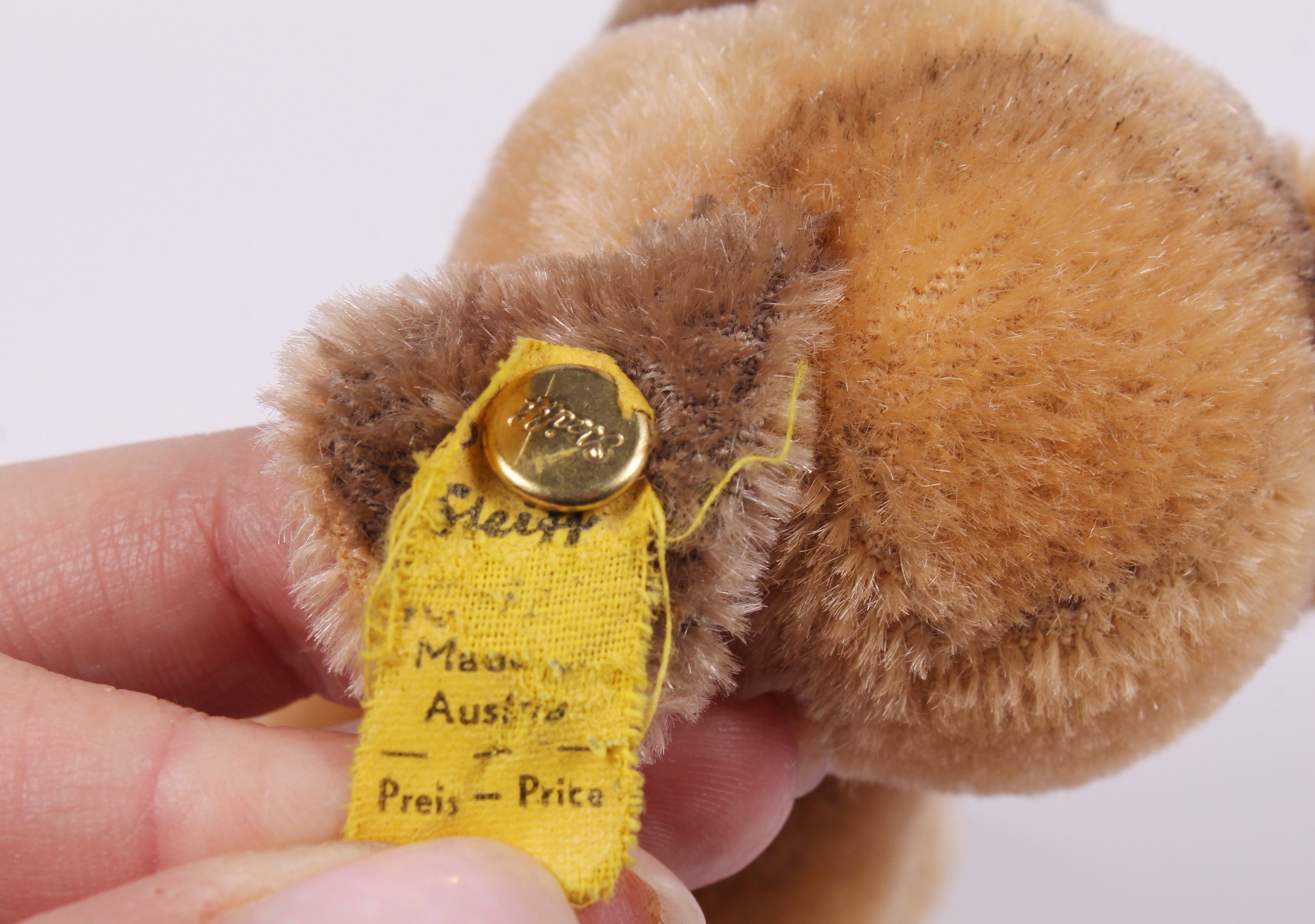 Vintage Vintage Steiff Cute Small Wool Plush Stuffed Dog Puppy Toy Size ONE SIZE - 6 Thumbnail
