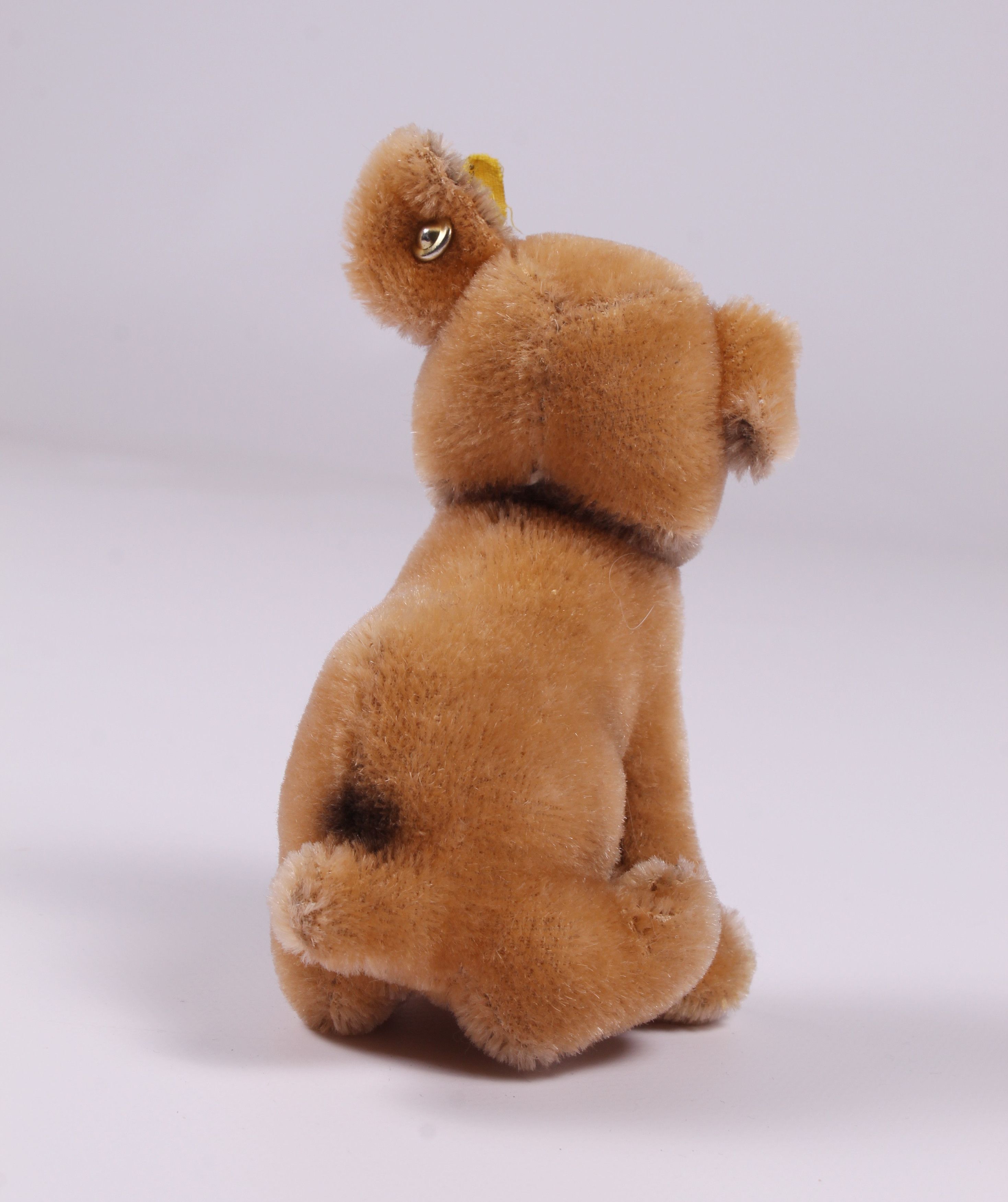 Vintage Vintage Steiff Cute Small Wool Plush Stuffed Dog Puppy Toy Size ONE SIZE - 4 Thumbnail