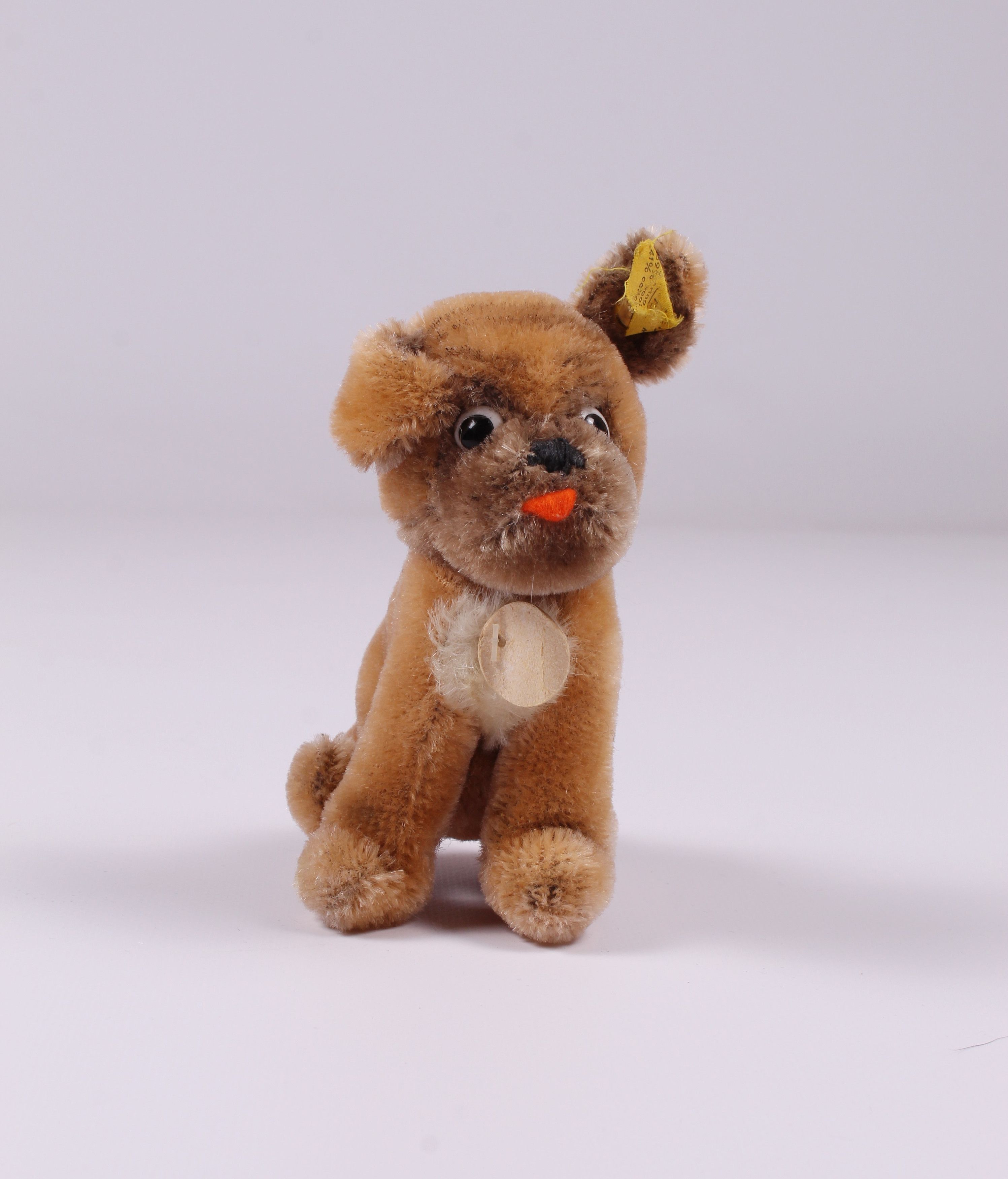 Vintage Vintage Steiff Cute Small Wool Plush Stuffed Dog Puppy Toy Size ONE SIZE - 2 Thumbnail