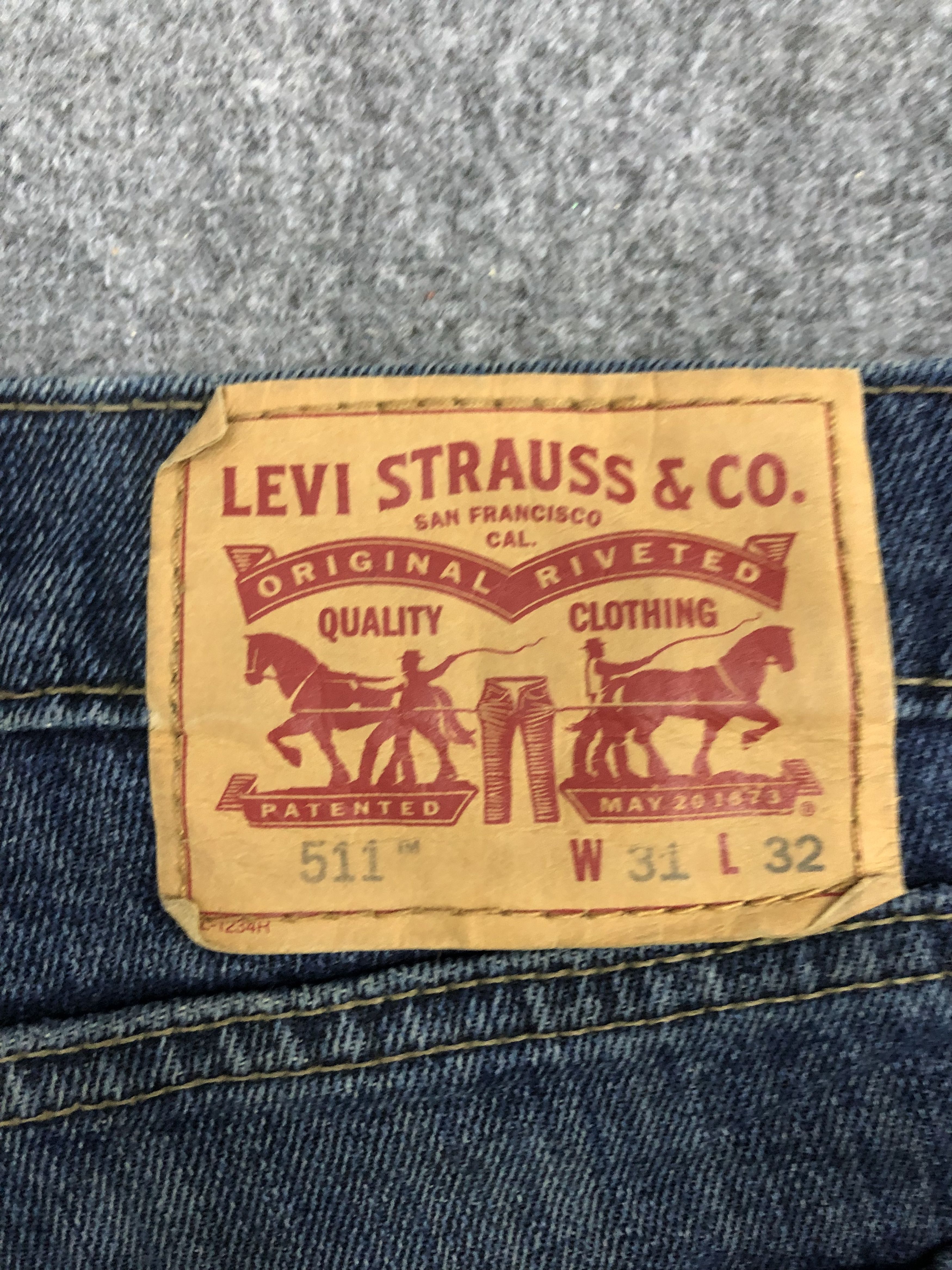 Levi's Vintage Levis 511 Denim DP1222 Size US 32 / EU 48 - 10 Thumbnail