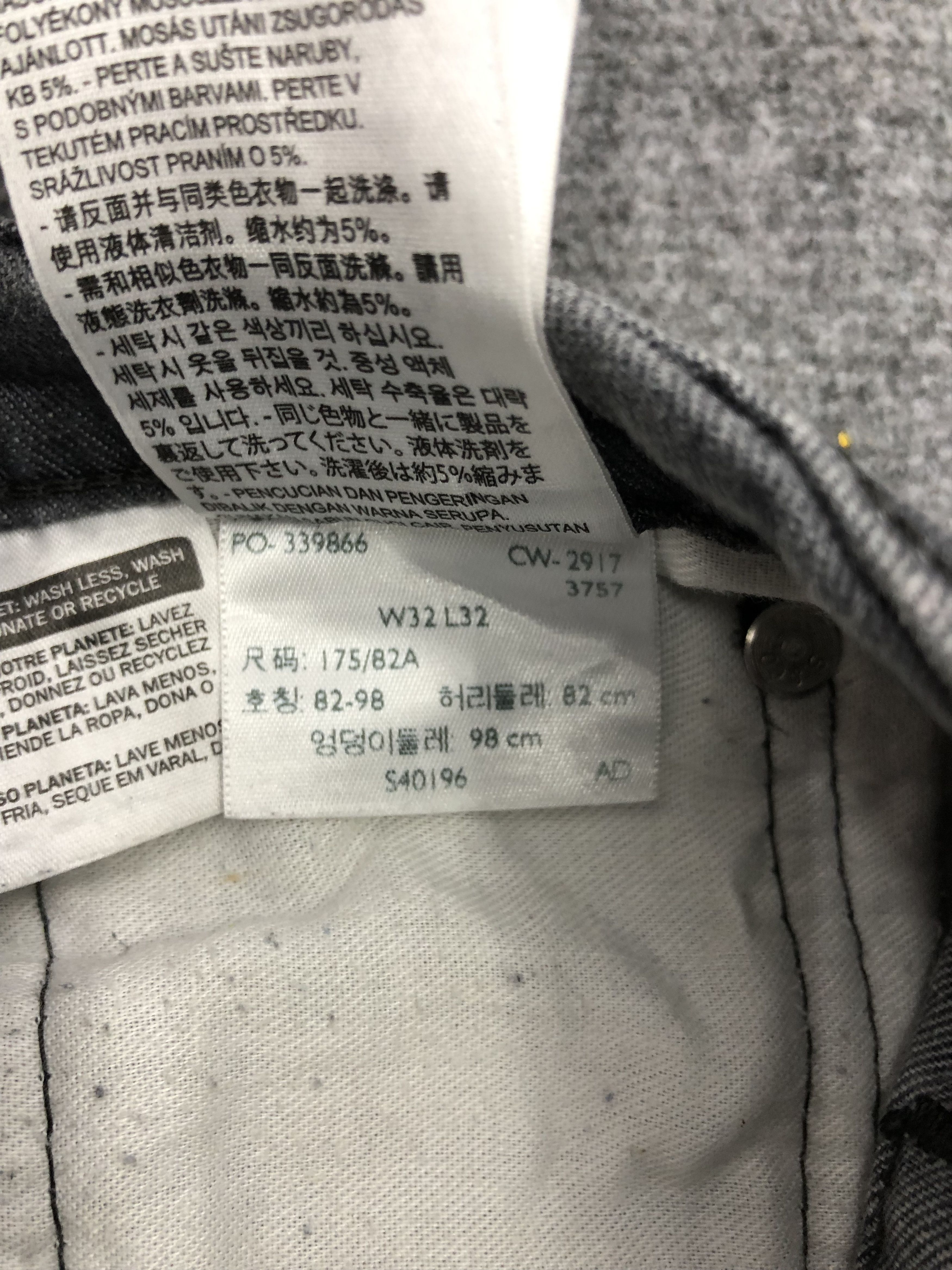 Levi's Vintage Levis 514 Denim DP1311 Size US 32 / EU 48 - 13 Thumbnail