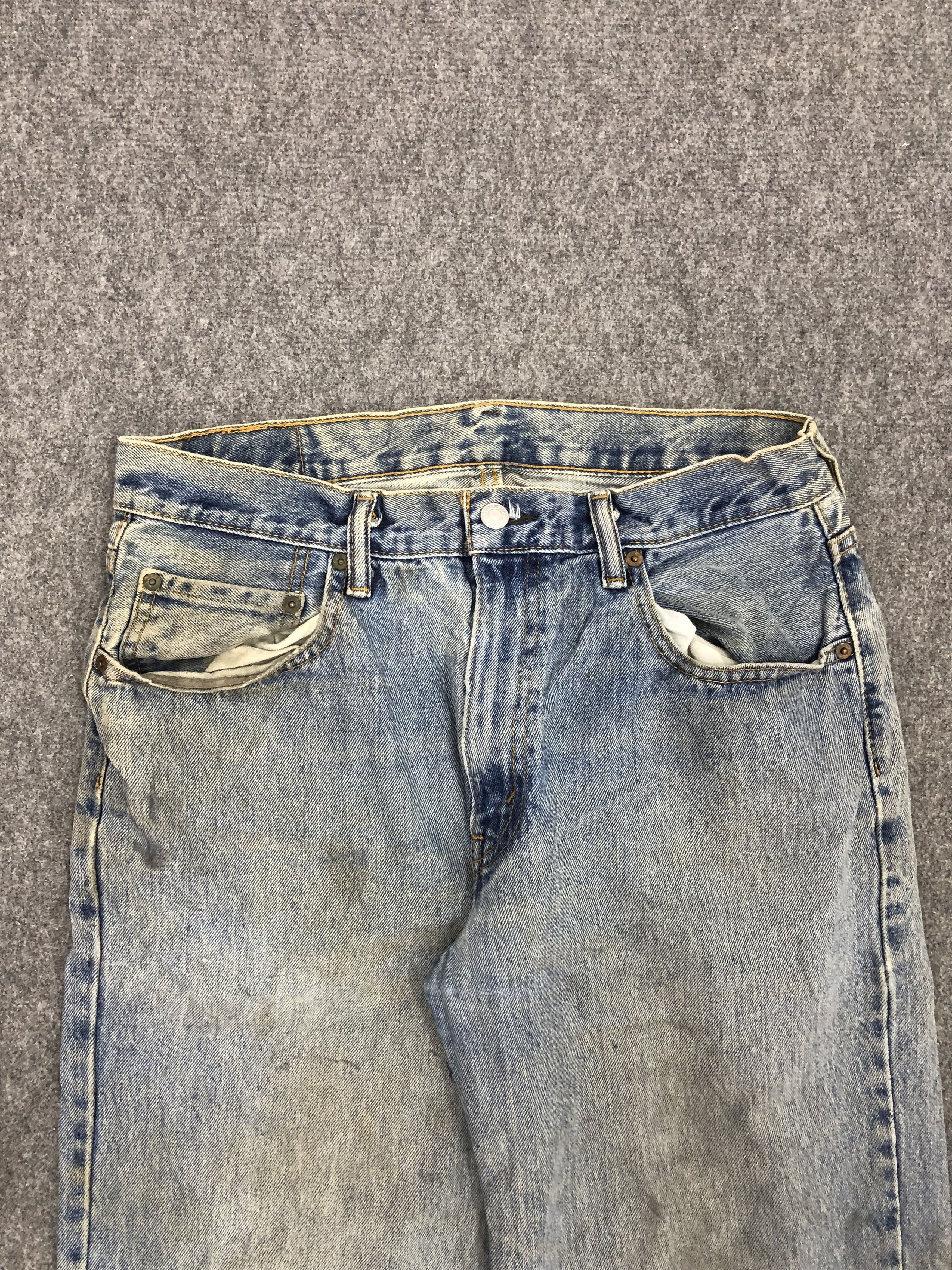 Levi's Vintage Levis 650 Denim DP1293 Size US 32 / EU 48 - 2 Thumbnail