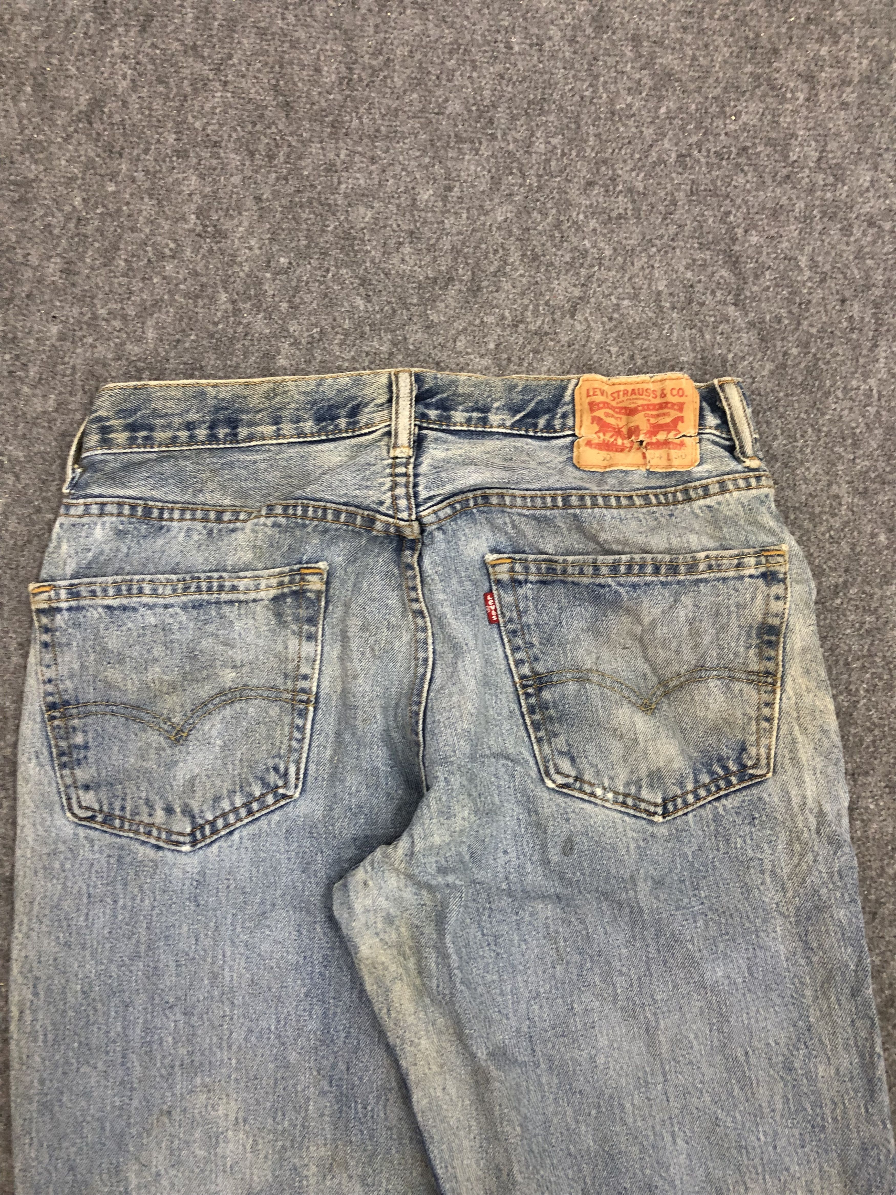 Levi's Vintage Levis 650 Denim DP1293 Size US 32 / EU 48 - 4 Thumbnail