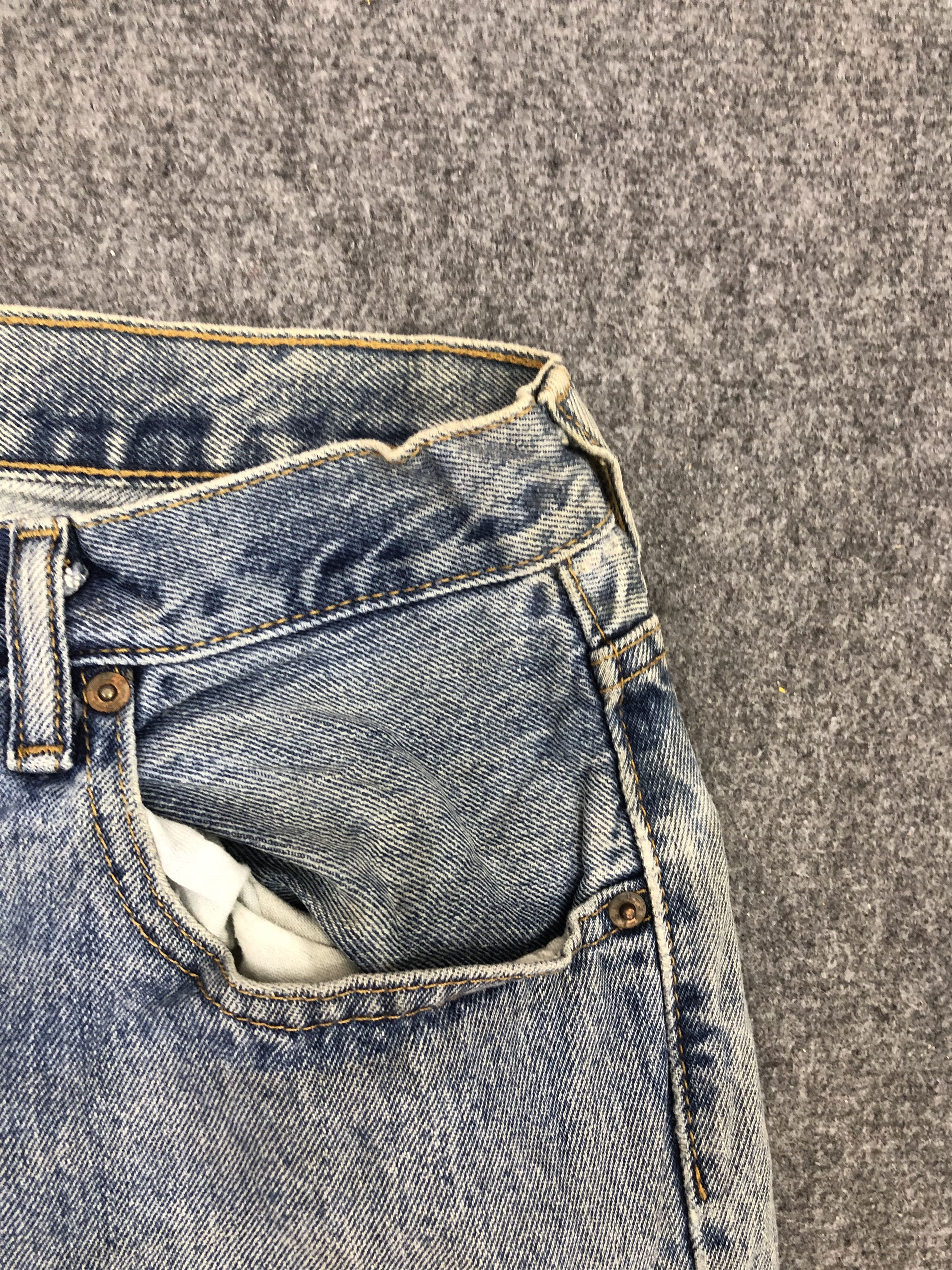 Levi's Vintage Levis 650 Denim DP1293 Size US 32 / EU 48 - 6 Thumbnail