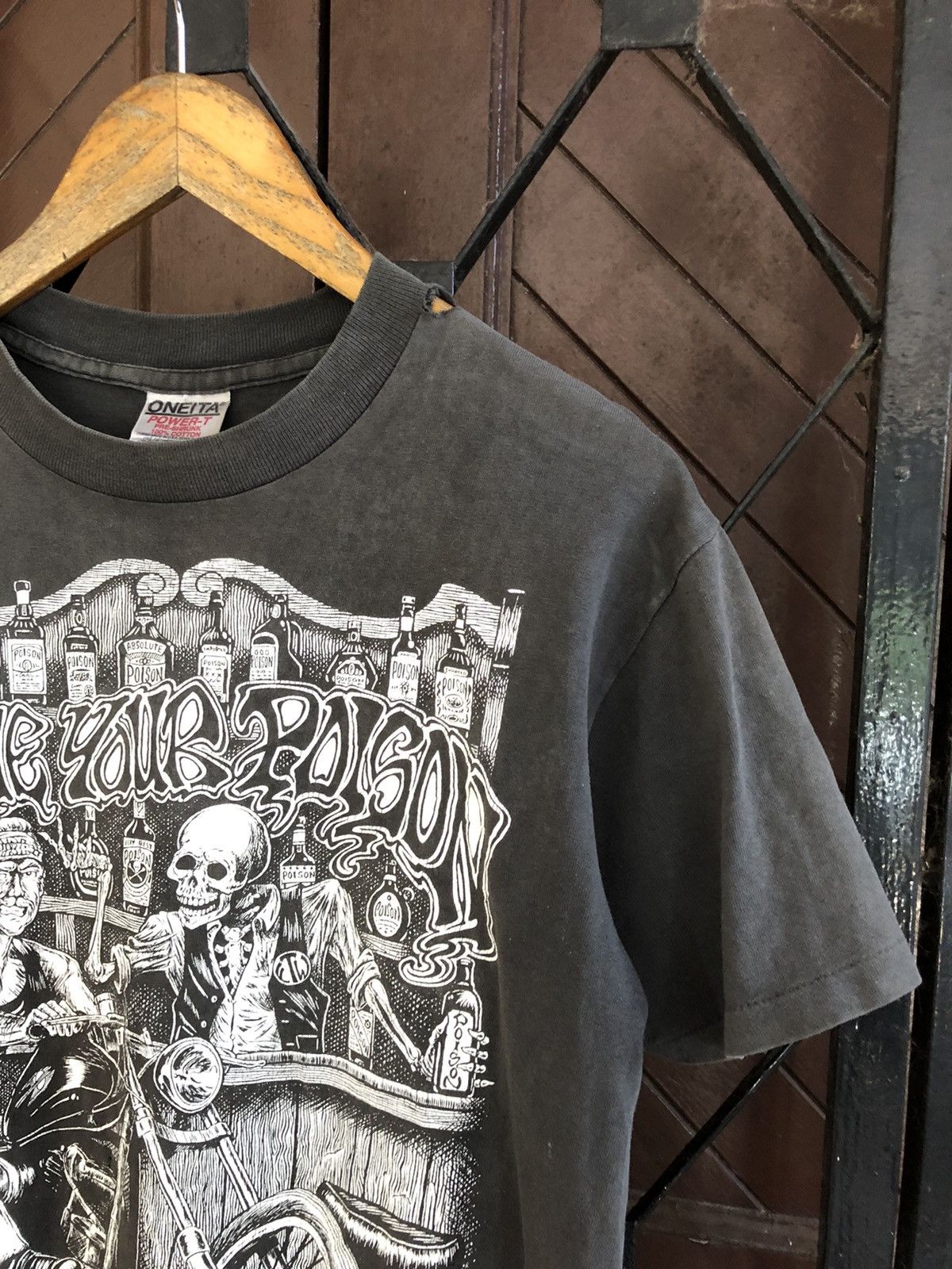 Harley Davidson Vtg 90s Distressed Ride to Live Rick Stewart Size US M / EU 48-50 / 2 - 4 Thumbnail