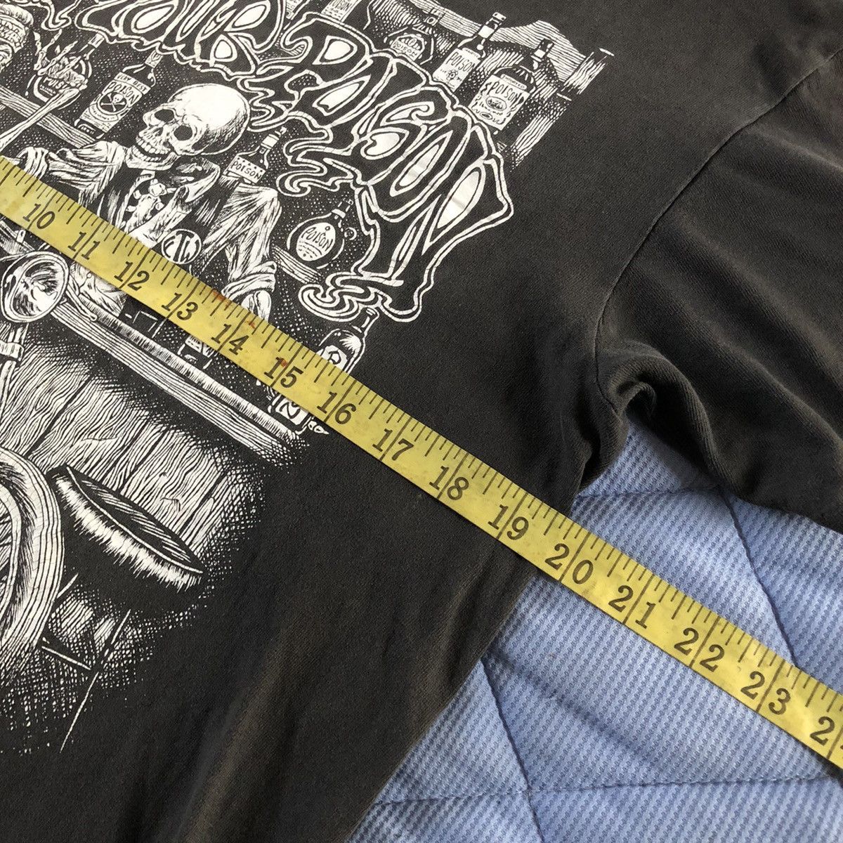 Harley Davidson Vtg 90s Distressed Ride to Live Rick Stewart Size US M / EU 48-50 / 2 - 7 Thumbnail