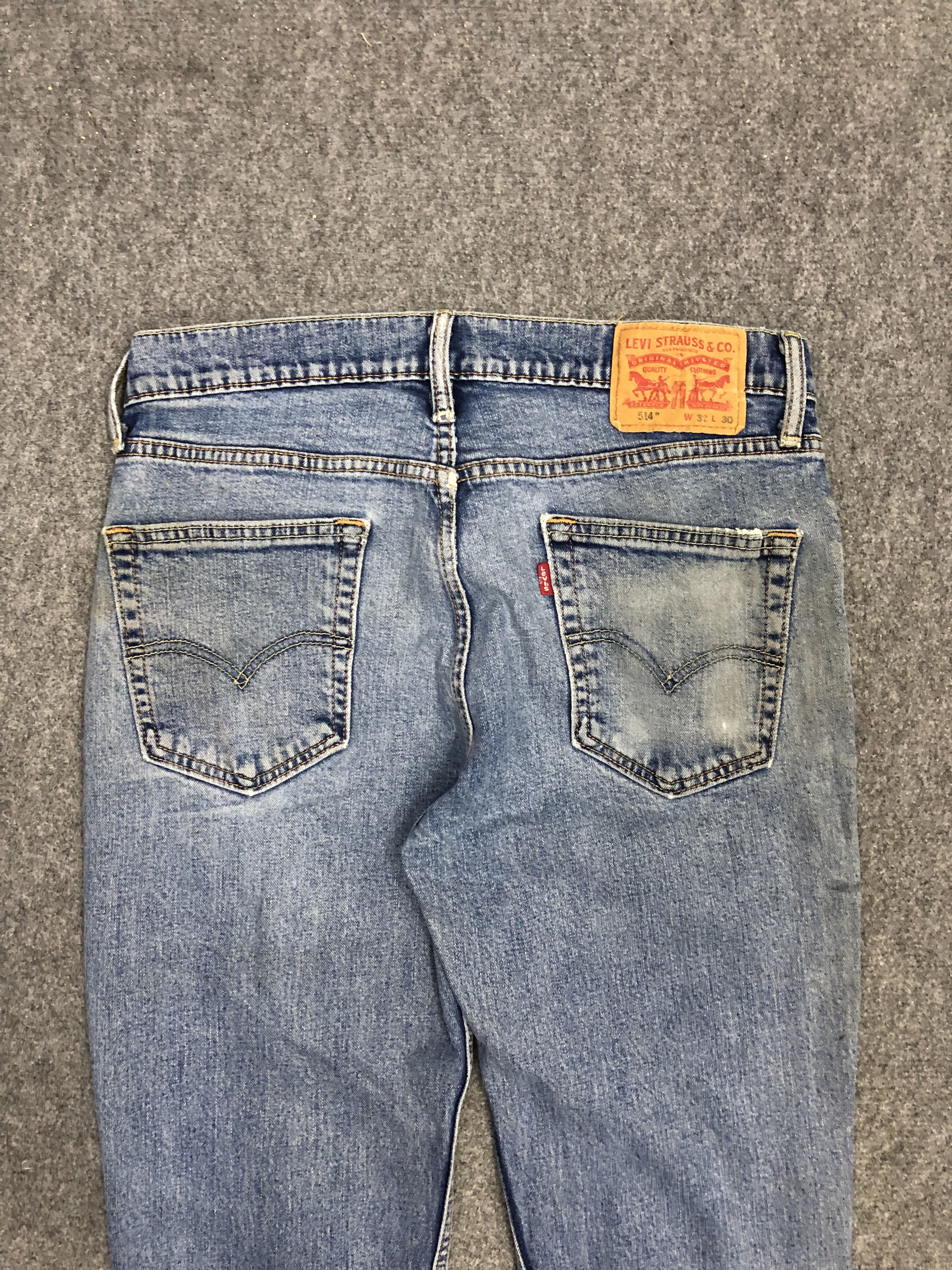 Levi's Vintage Levis 514 Sun Faded Denim DP1259 Size US 32 / EU 48 - 4 Thumbnail