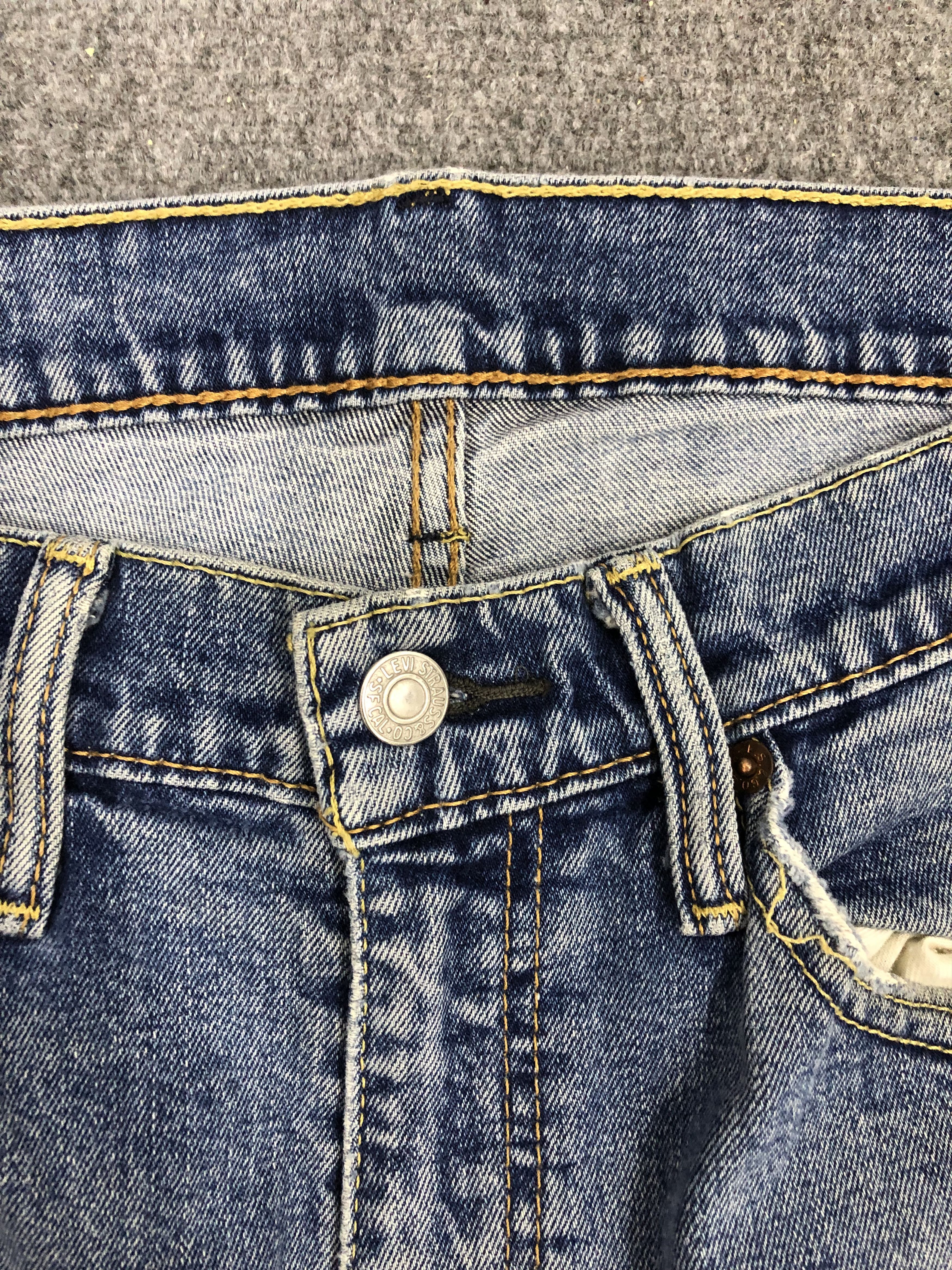 Levi's Vintage Levis 514 Sun Faded Denim DP1259 Size US 32 / EU 48 - 8 Thumbnail