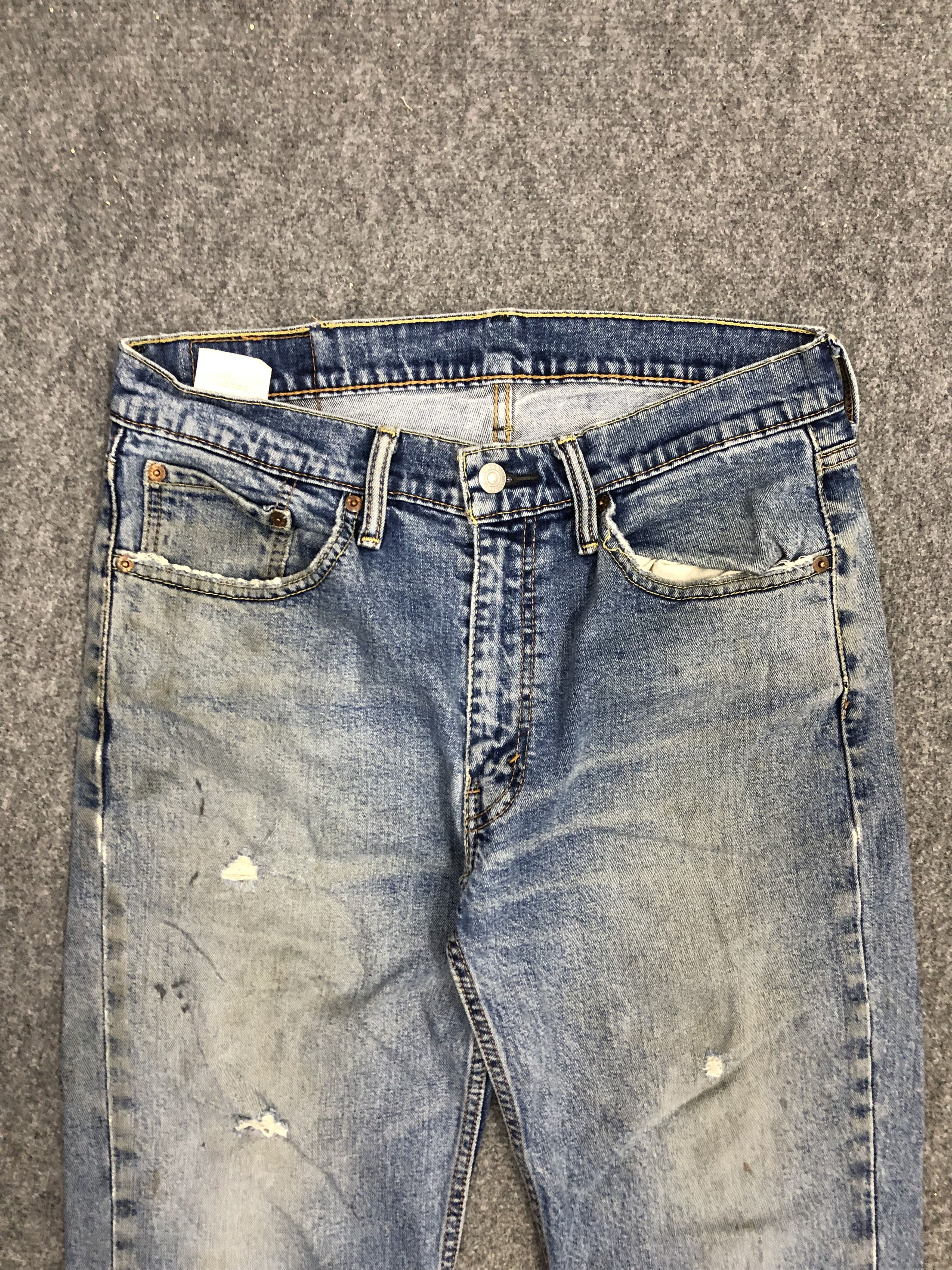Levi's Vintage Levis 514 Sun Faded Denim DP1259 Size US 32 / EU 48 - 2 Thumbnail