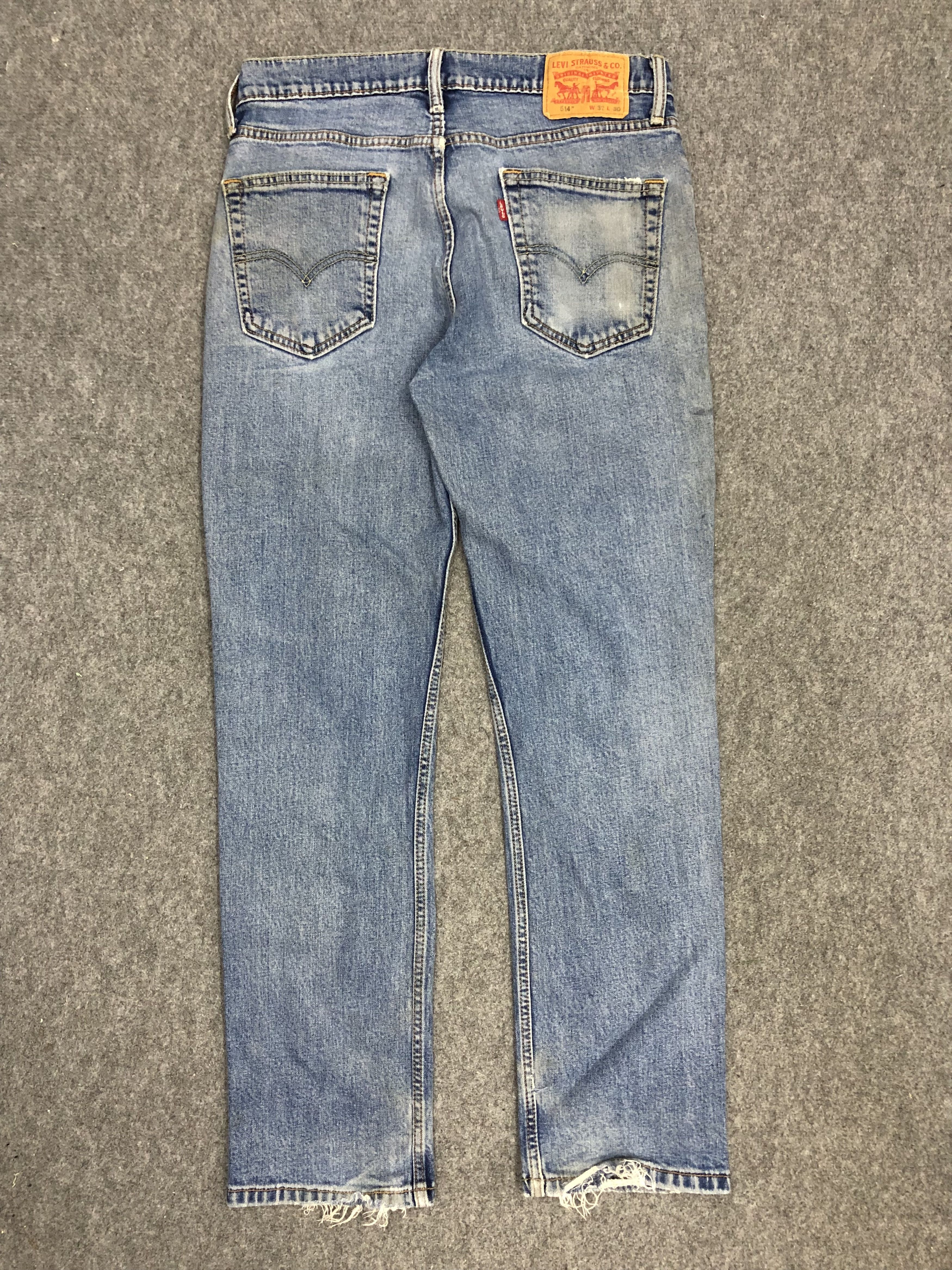 Levi's Vintage Levis 514 Sun Faded Denim DP1259 Size US 32 / EU 48 - 3 Thumbnail
