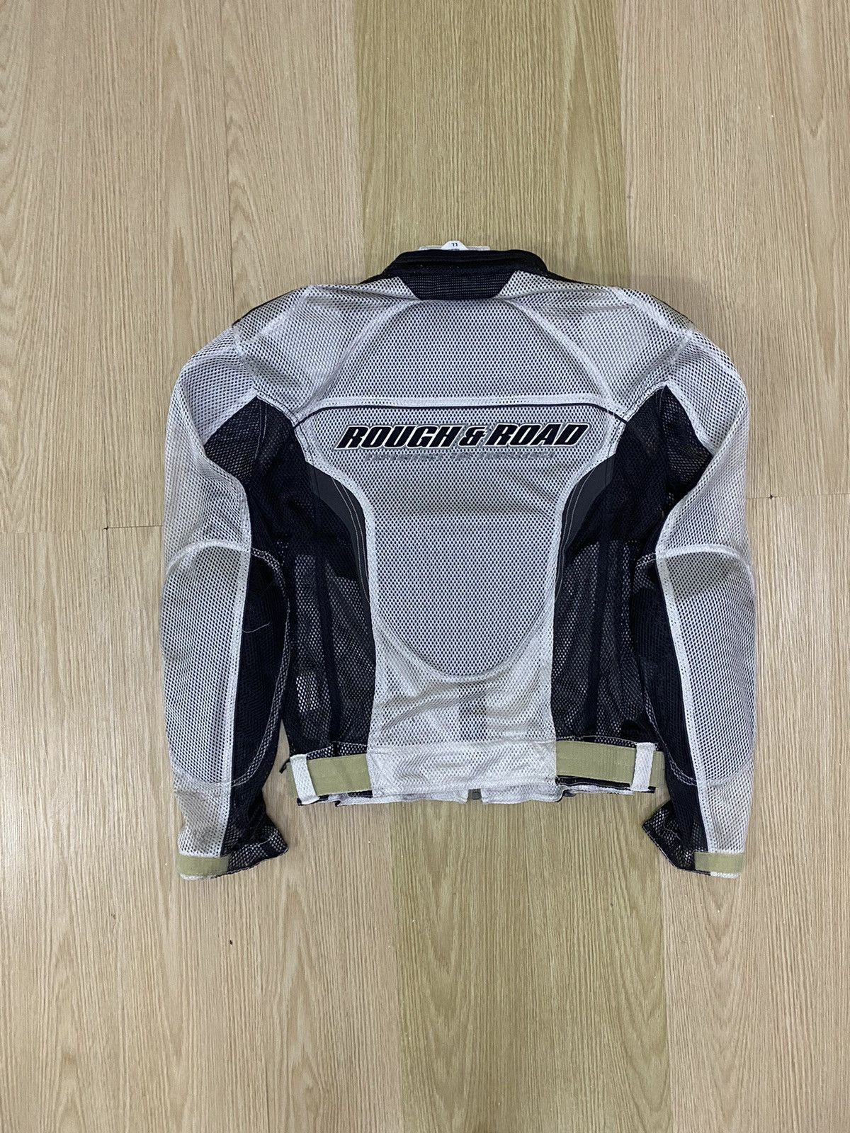 Japanese Brand Rough & Road paded mesh biker jacket Size US L / EU 52-54 / 3 - 3 Thumbnail
