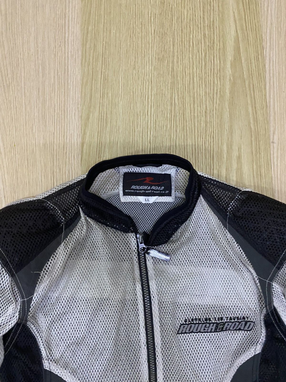 Japanese Brand Rough & Road paded mesh biker jacket Size US L / EU 52-54 / 3 - 6 Thumbnail