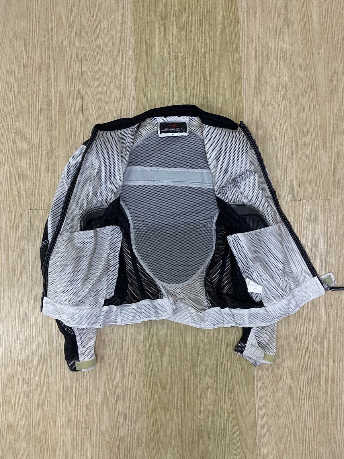 Japanese Brand Rough & Road paded mesh biker jacket Size US L / EU 52-54 / 3 - 2 Thumbnail